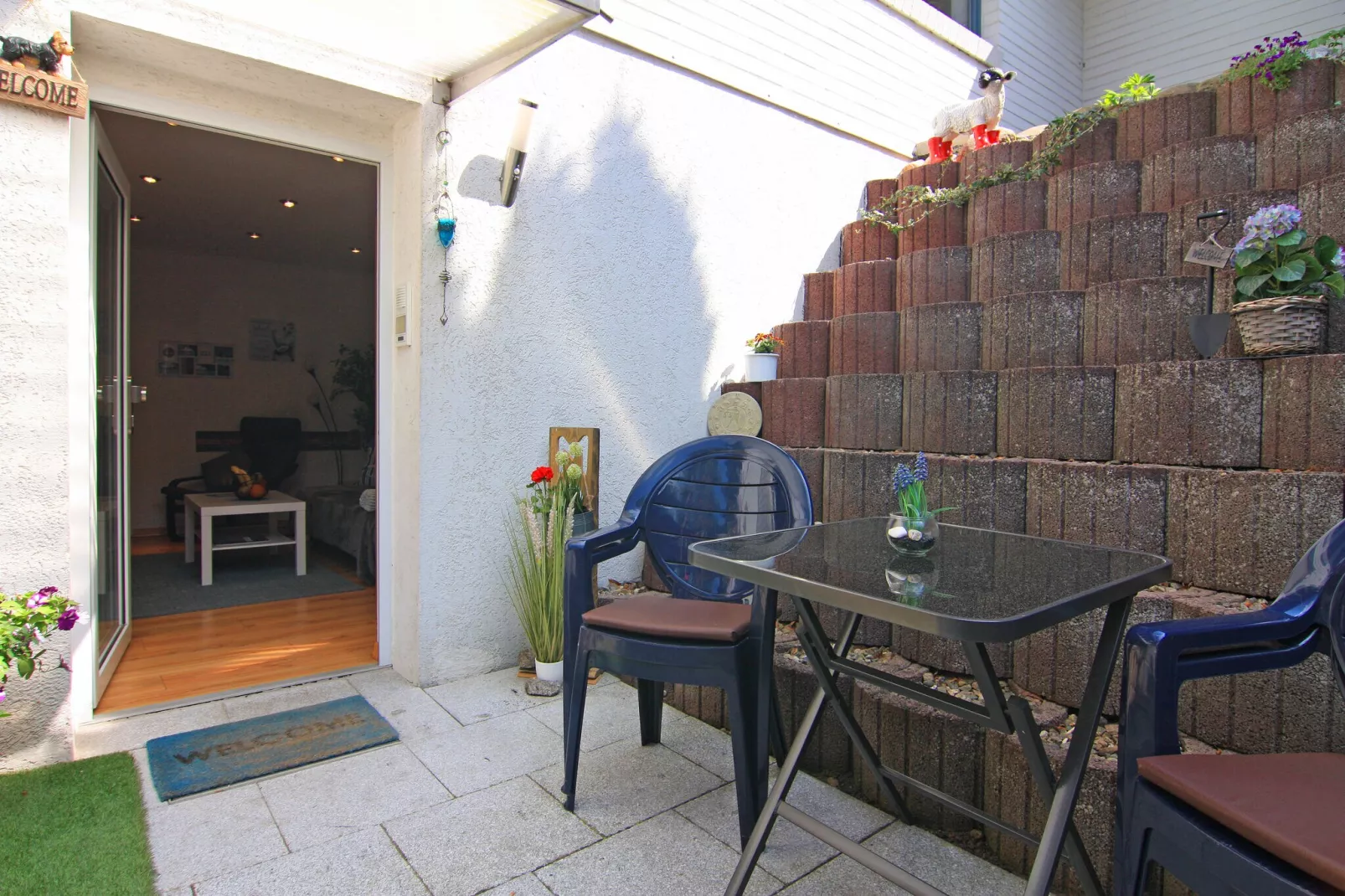 Ferienwohnung Güster 1-2 Personen-Terrasbalkon