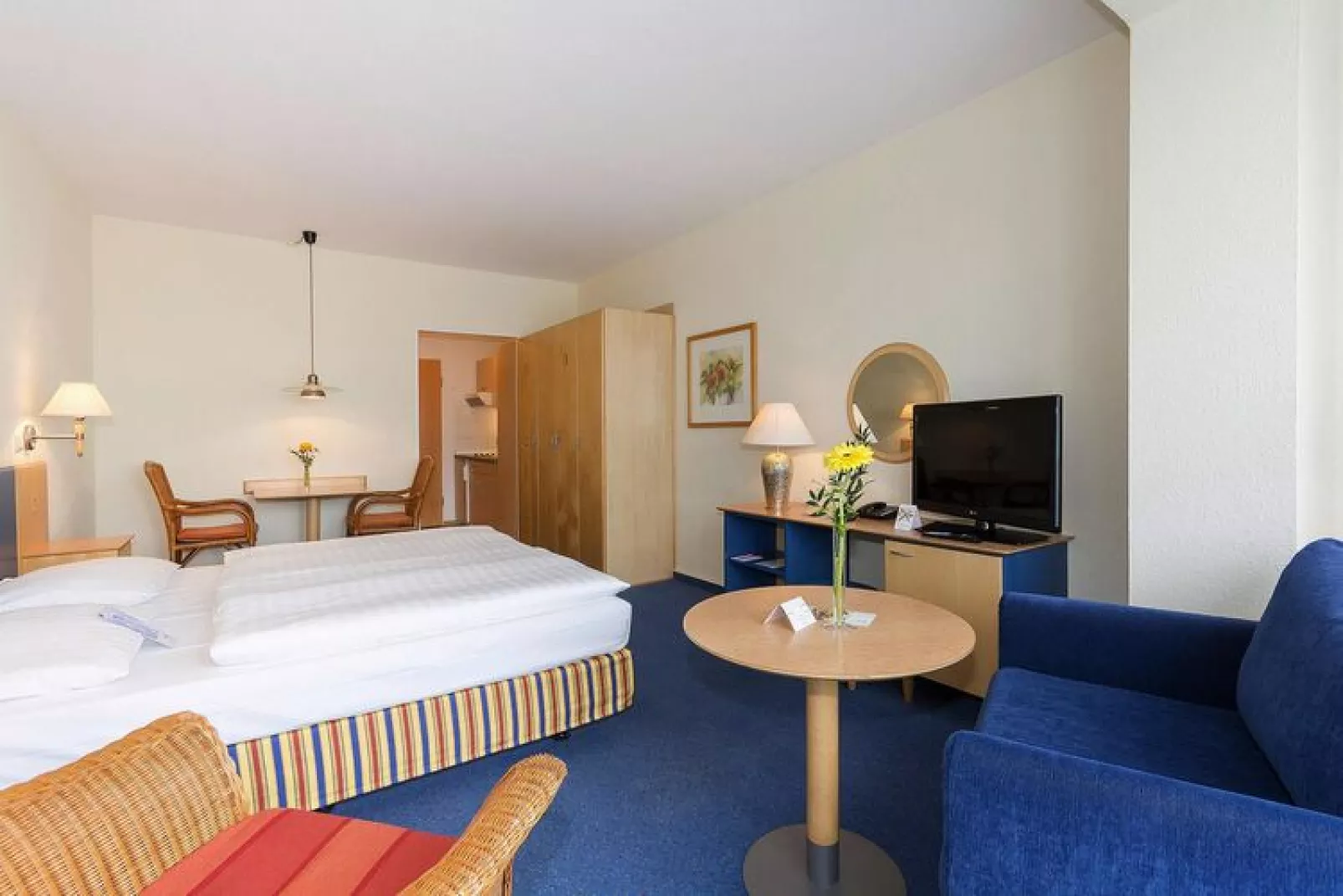 IFA Binz Ferienpark -2 Raum App 39 qm-Slaapkamer