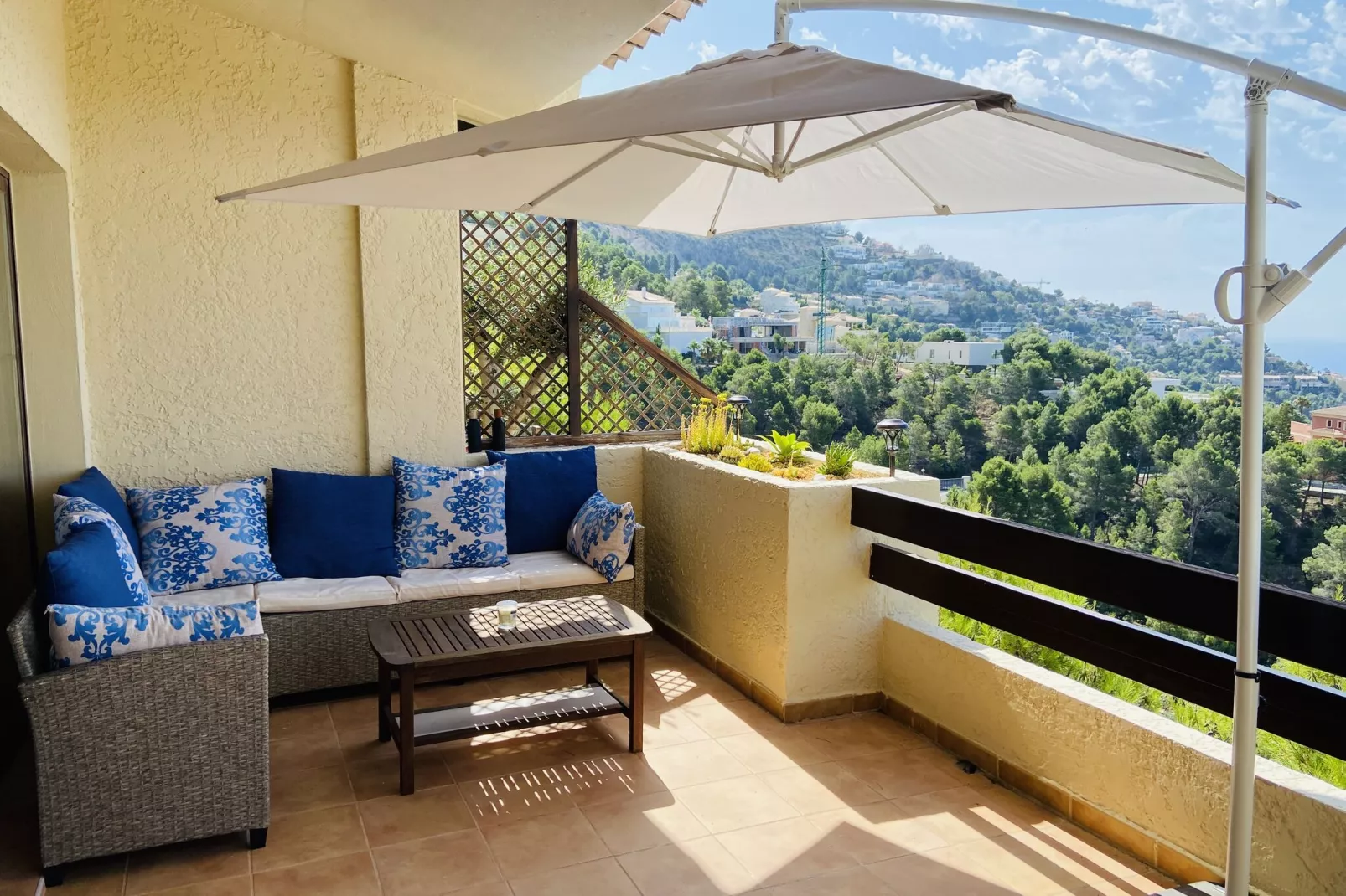 Casa Panorama Altea Hills-Terrasbalkon