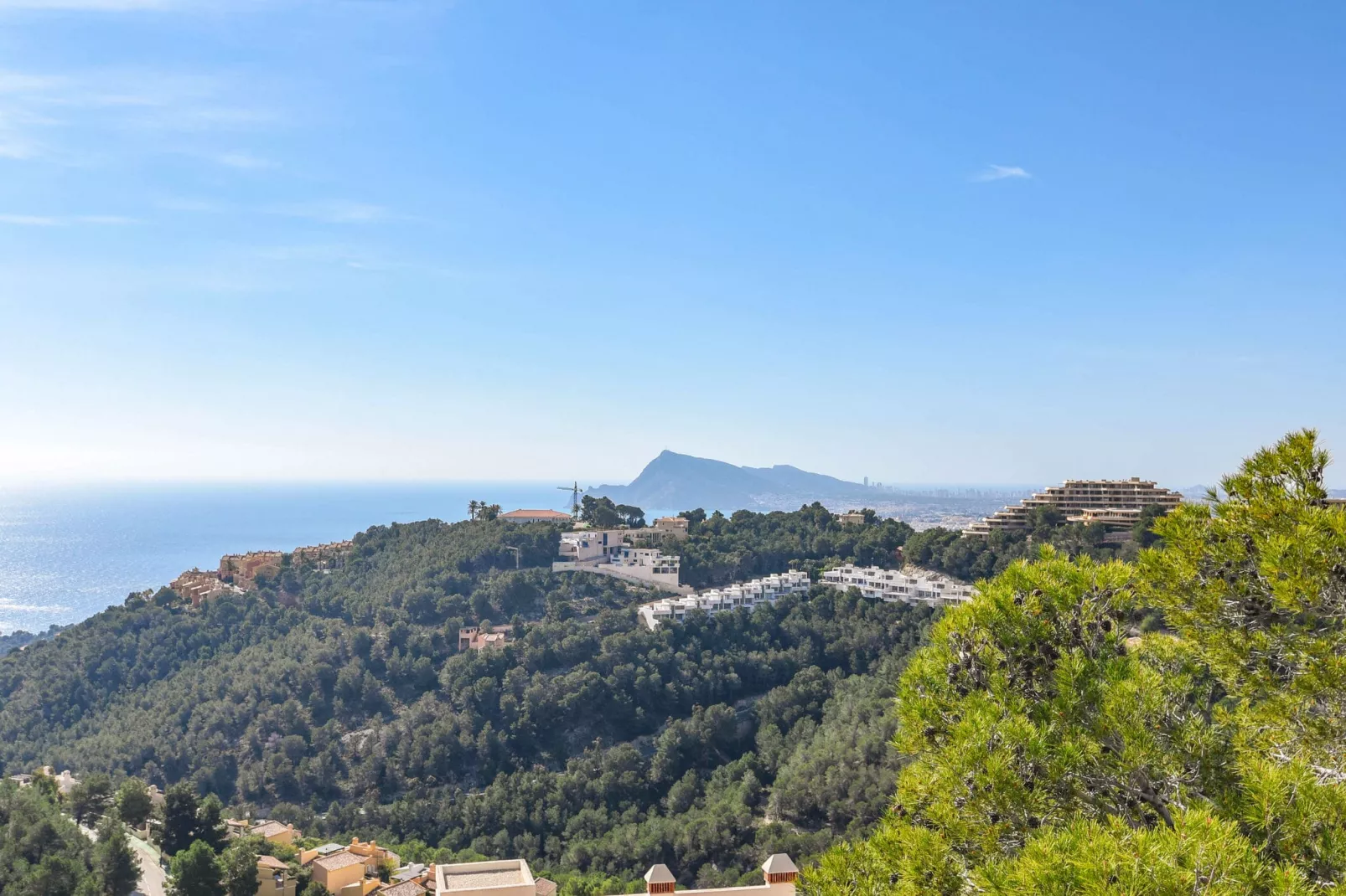 Casa Panorama Altea Hills-Gebieden zomer 5km