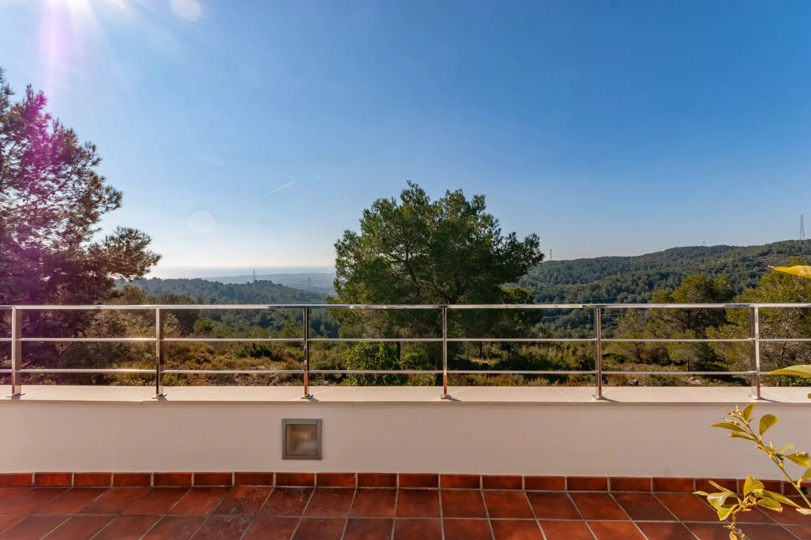 Prachtige villa met zwembad en prachtig uitzicht op zee dichtbij Barcelona-Sfeer