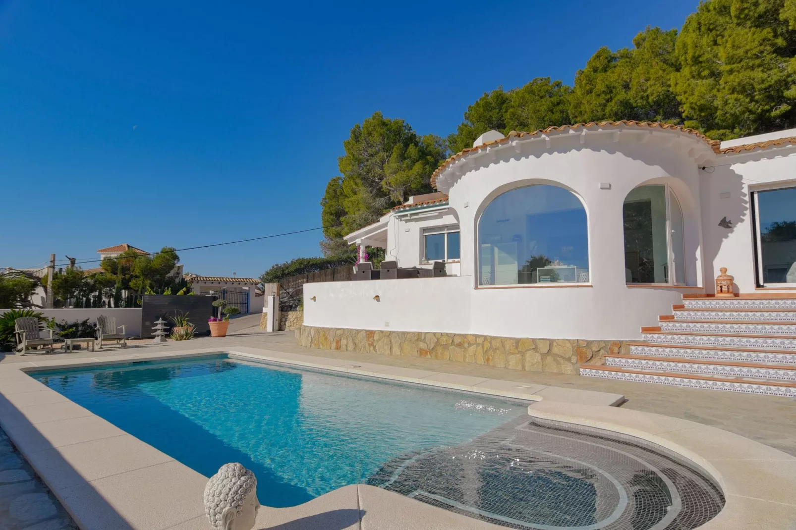 Villa Paradiso-Buitenkant zomer