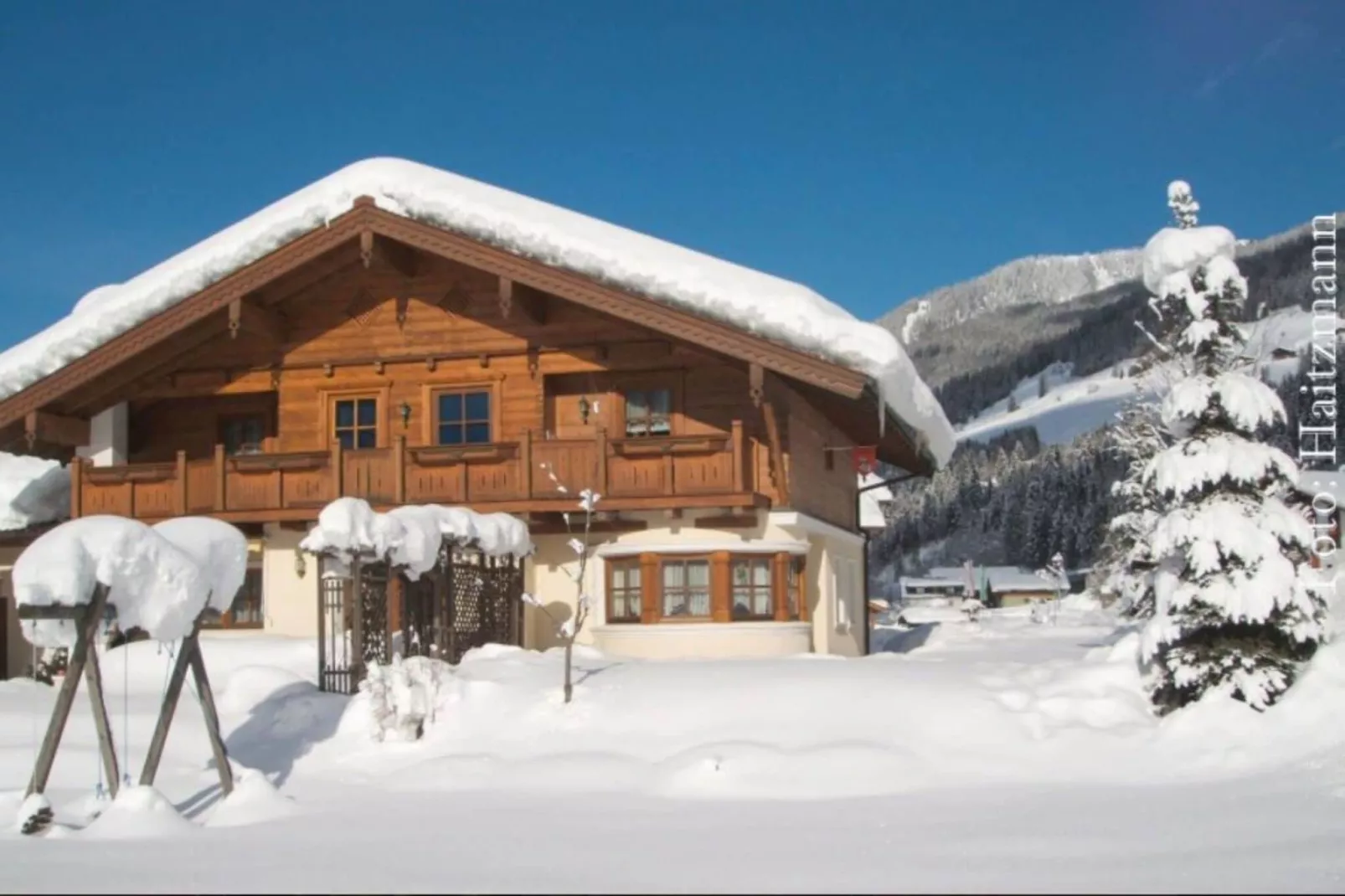 Ferienwohnung mit perfekter Lage-Exterieur winter