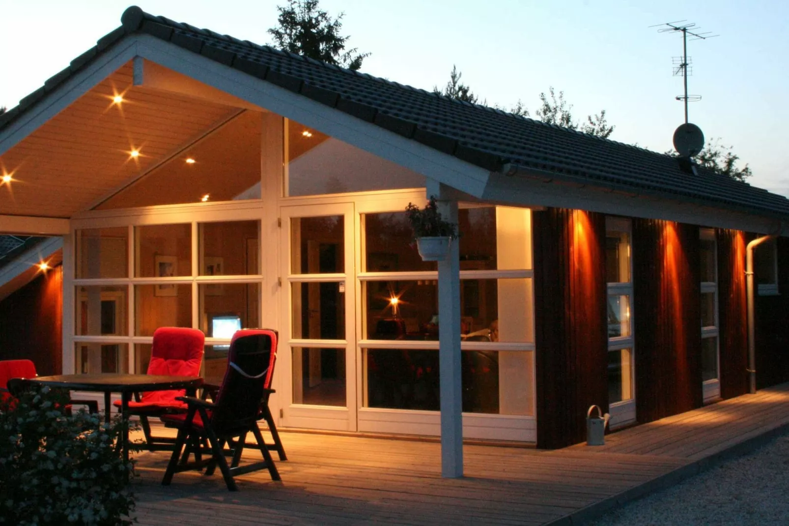 Comfortabel vakantiehuis in Dannemare met sauna en jacuzzi-Uitzicht