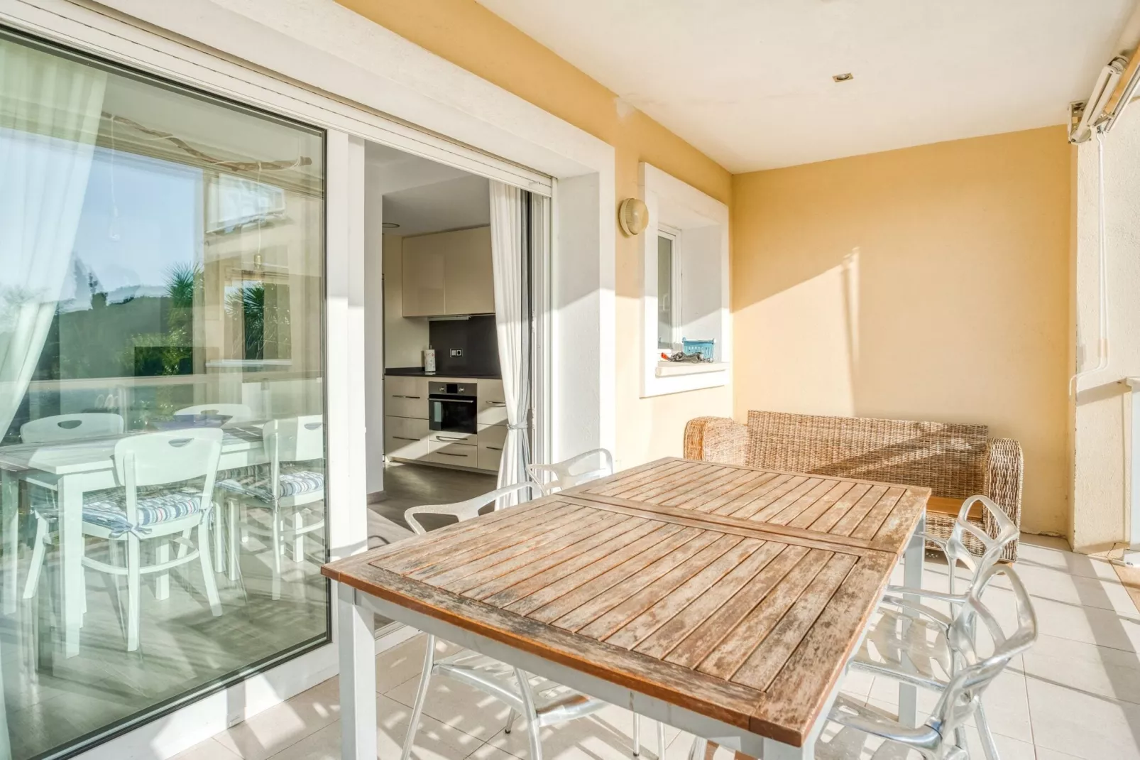 S´Agaró Beach Apartment-Terrasbalkon