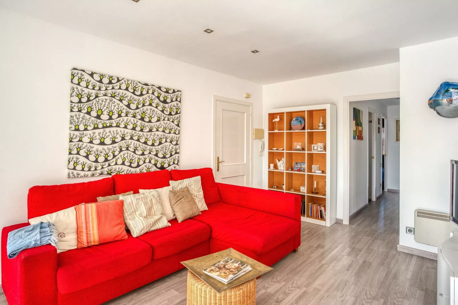 S´Agaró Beach Apartment-Woonkamer