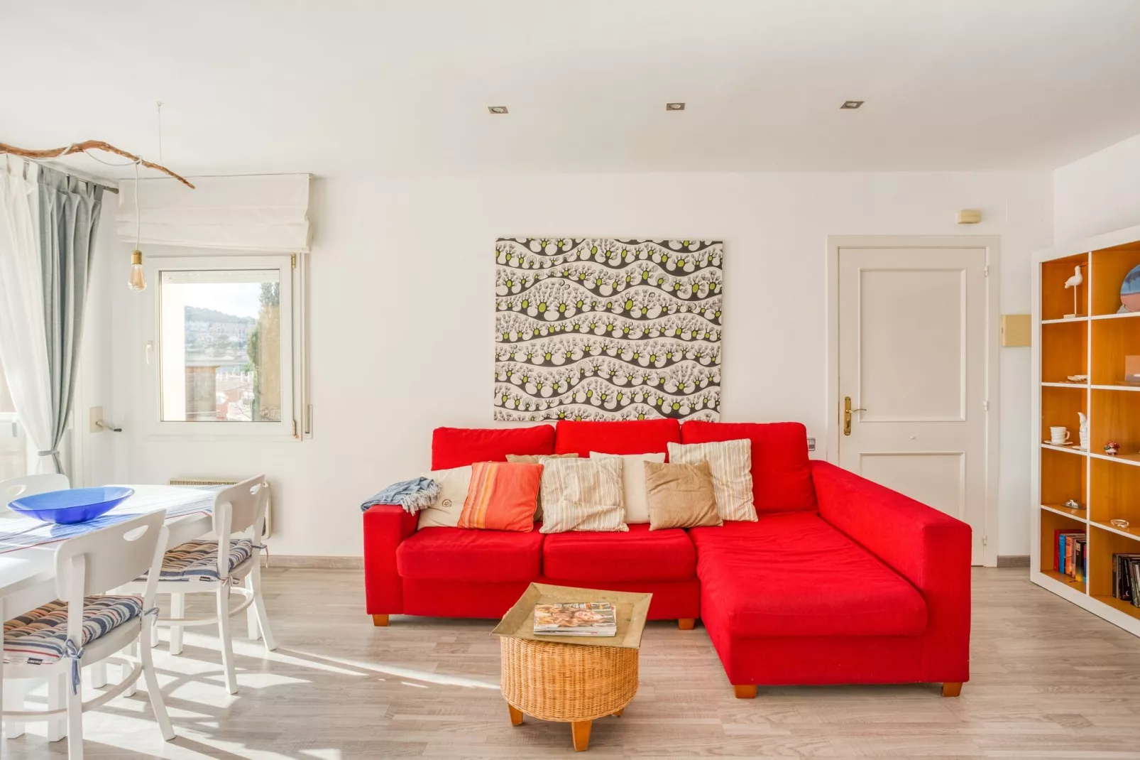 S´Agaró Beach Apartment-Woonkamer