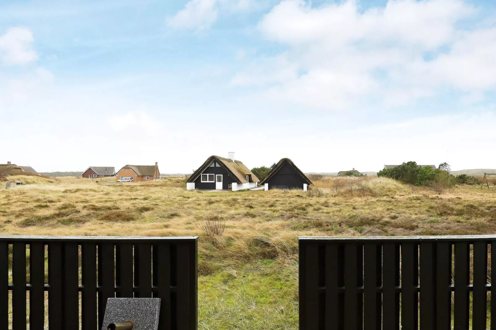 Sereen kusttoevluchtsoord in Haurvig-By Traum-Uitzicht