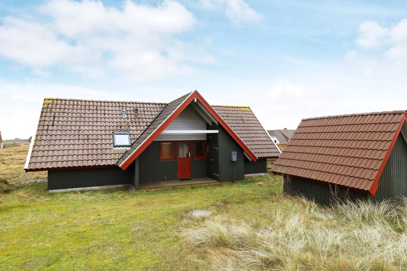 Sereen kusttoevluchtsoord in Haurvig-By Traum-Uitzicht