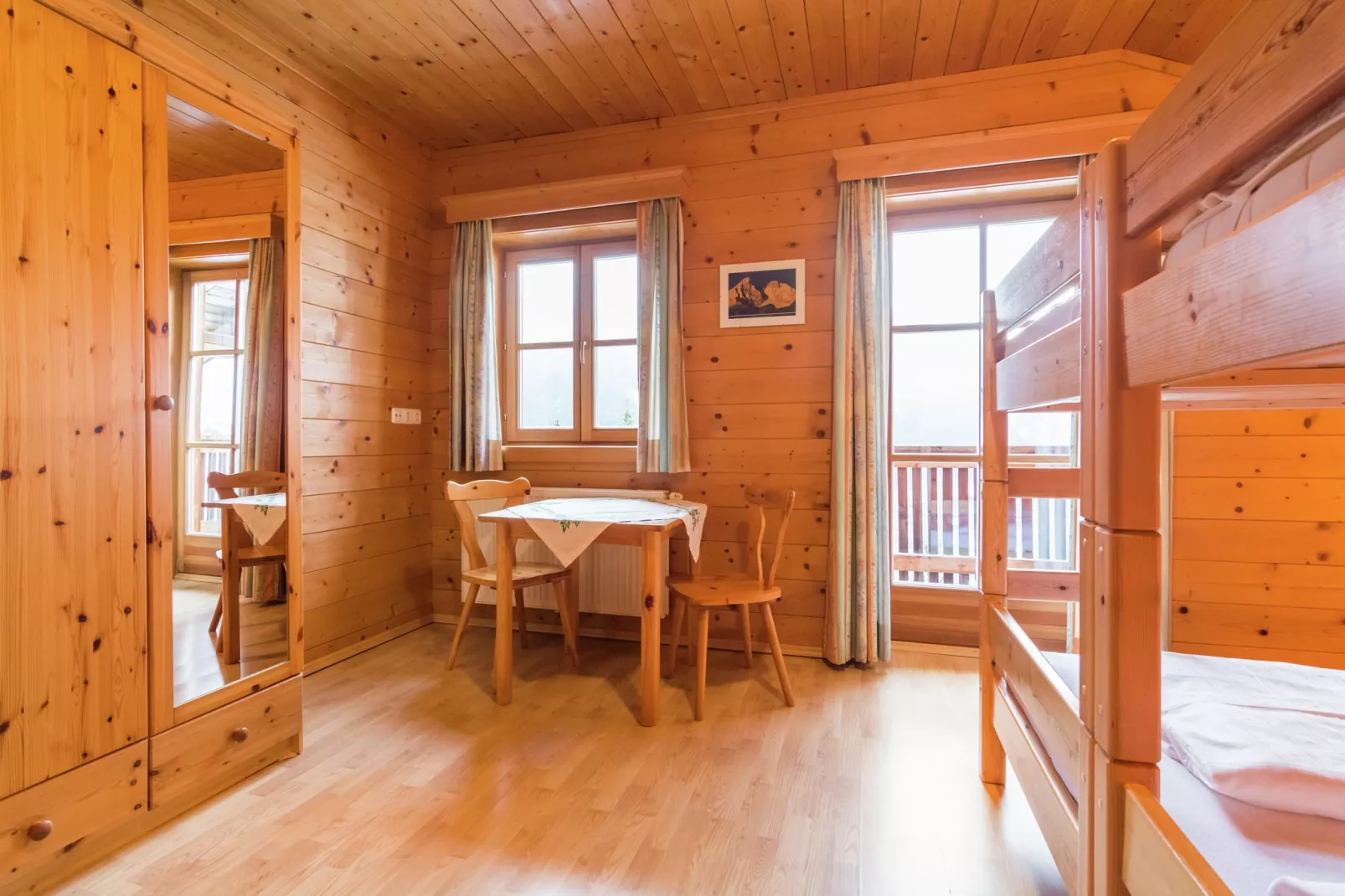 Chalet an der Piste-Slaapkamer