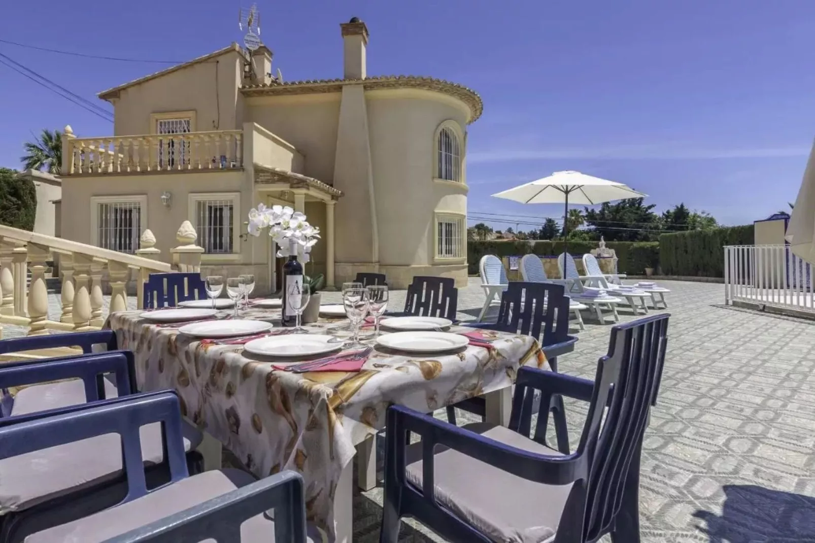 Villa Clara-Terrasbalkon
