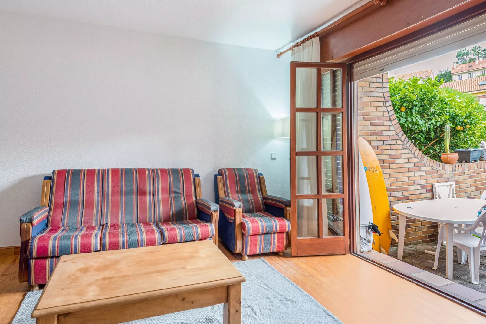 Casa playa de surf Loredo-Woonkamer