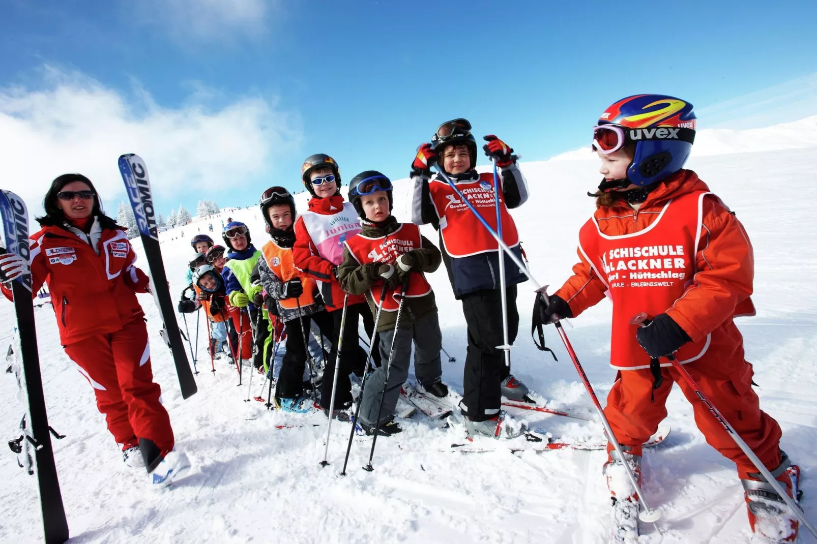 Chalet an der Piste-Gebied winter 5km