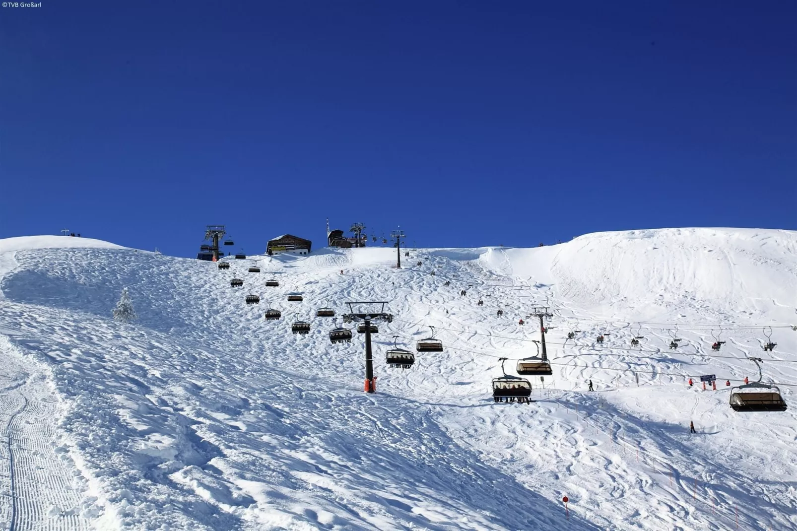 Chalet an der Piste-Gebied winter 5km