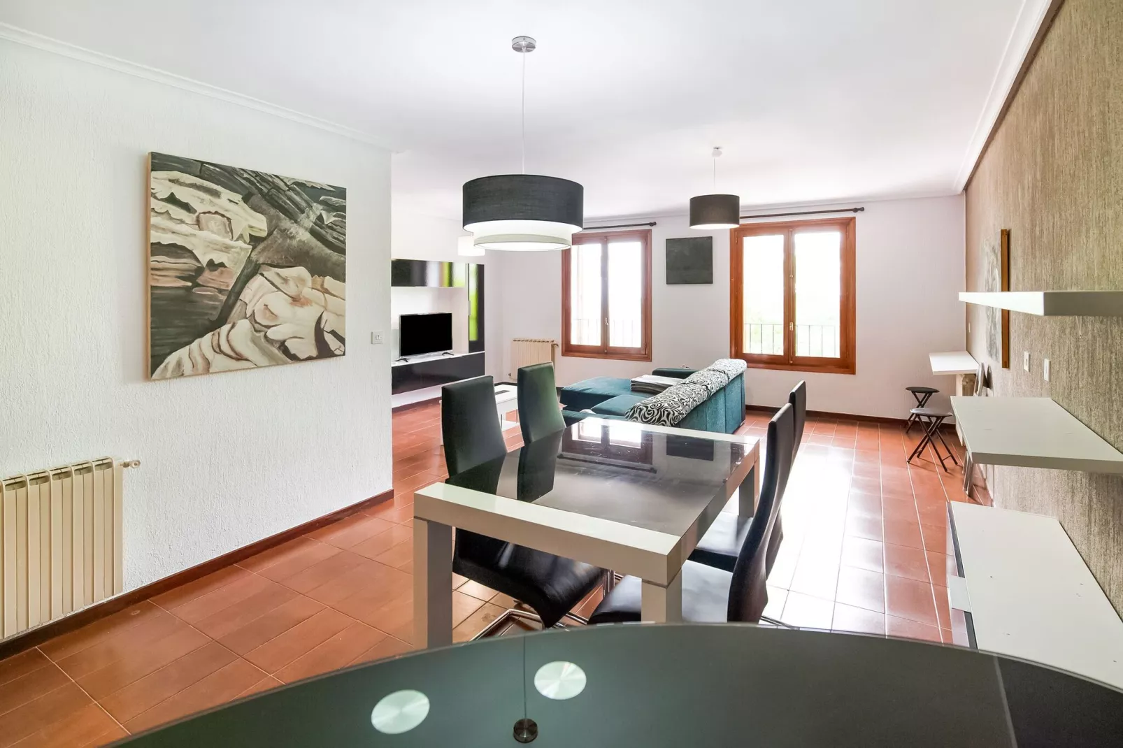 Sfeervol appartement in Laguardia met een rustige ligging-Eetkamer