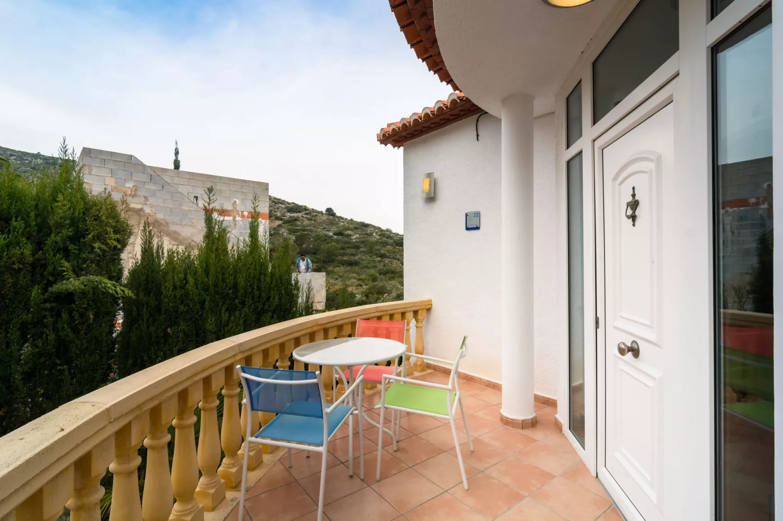 Casa Montaña de Alegria-Terrasbalkon