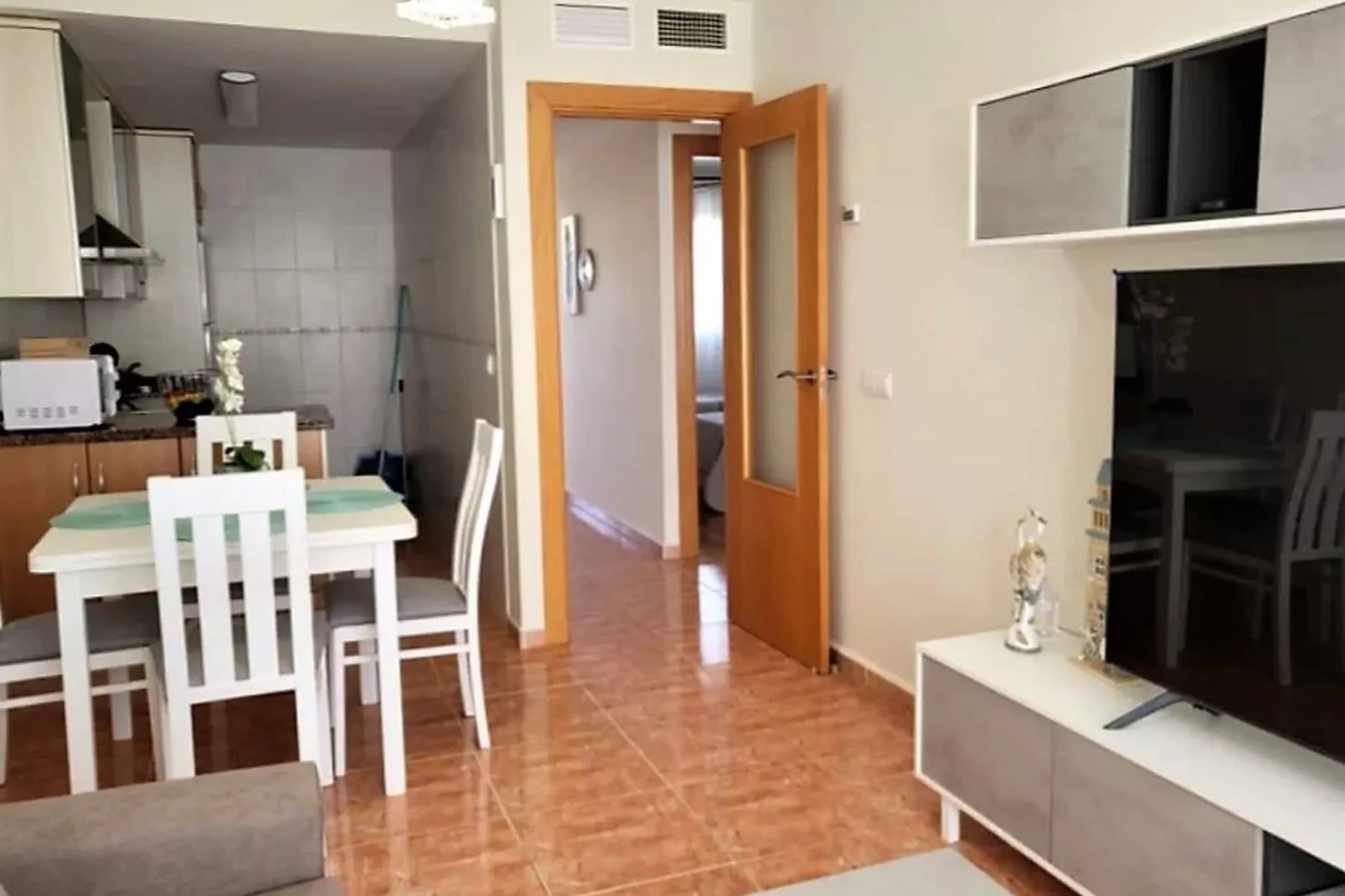 Ático con piscina privada-Woonkamer