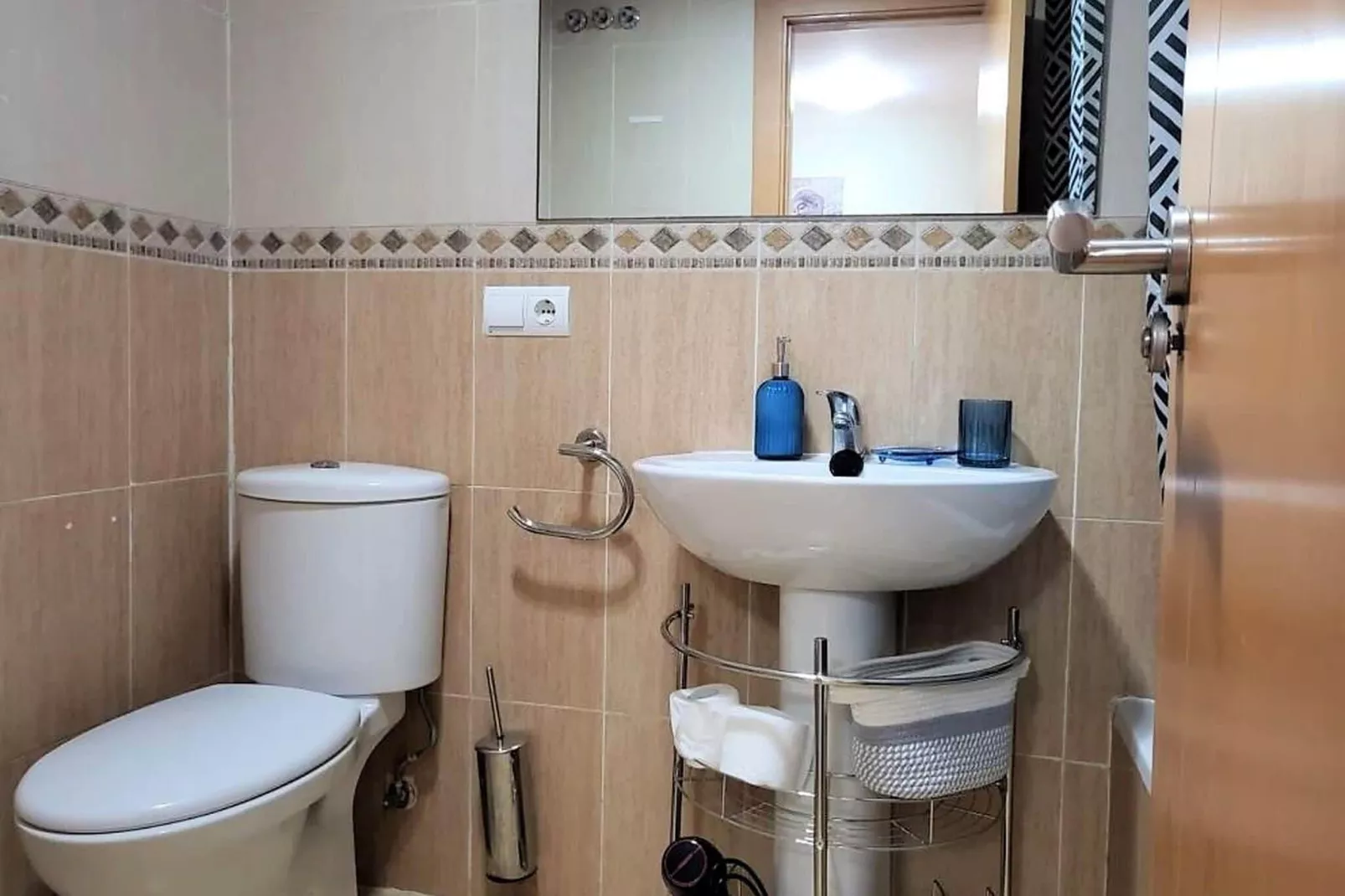 Ático con piscina privada-Badkamer