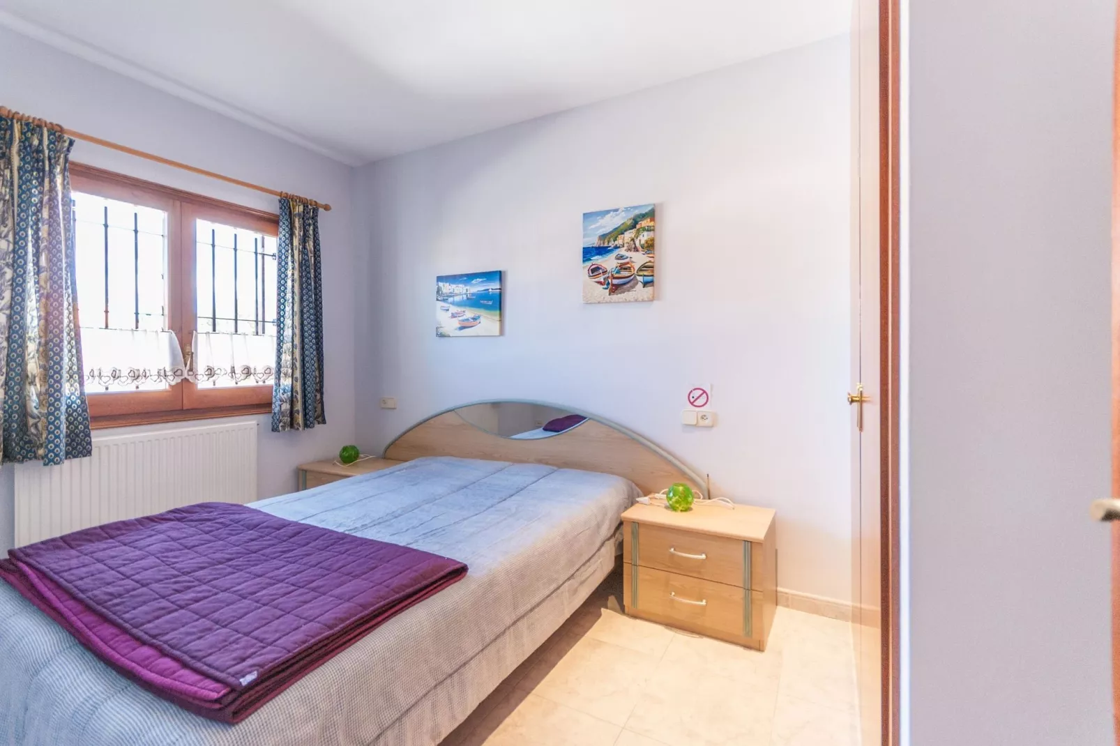 Vrijstaande vakantiewoning in L'Escala met privézwembad-Slaapkamer