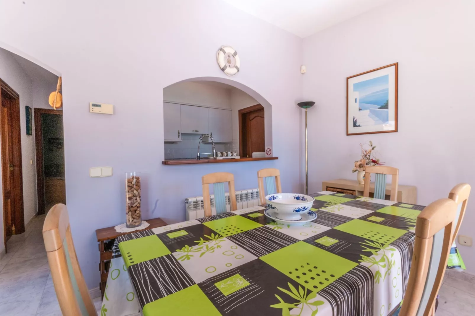 Vrijstaande vakantiewoning in L'Escala met privézwembad-Eetkamer