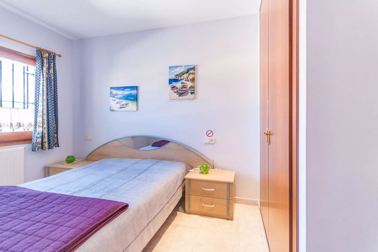 Vrijstaande vakantiewoning in L'Escala met privézwembad-Slaapkamer