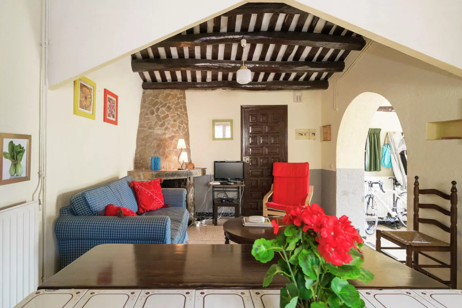 Casa del Vino-Woonkamer