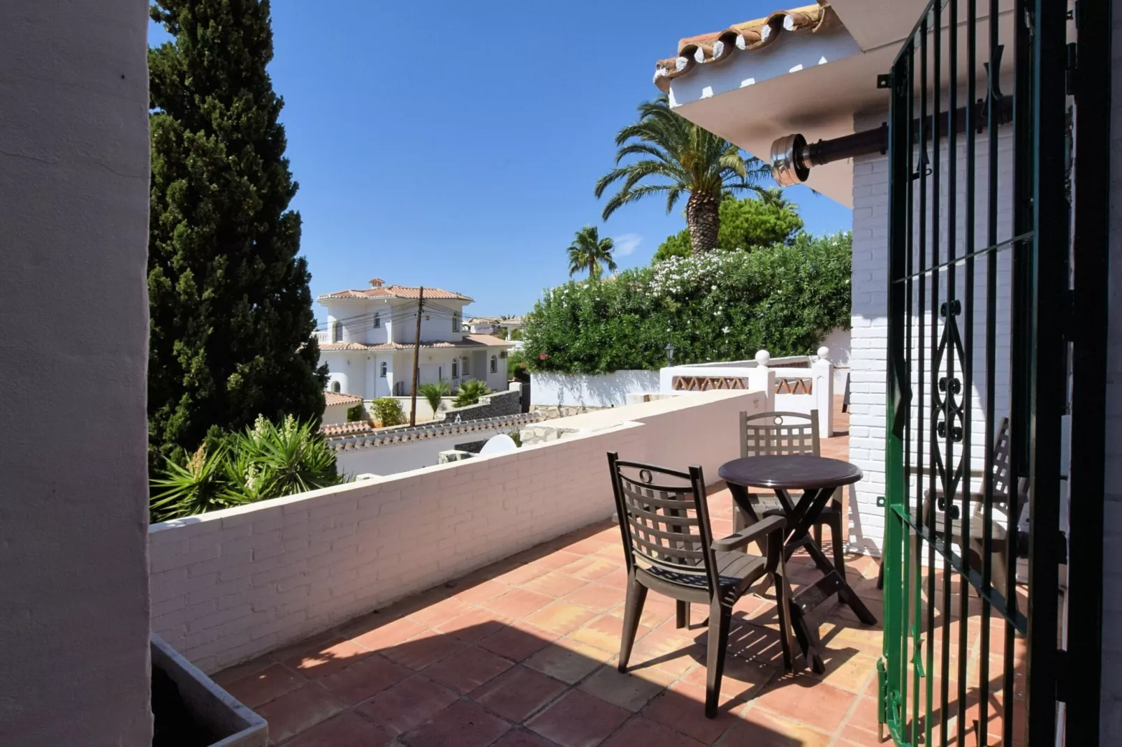 Villa Calle Segovia Benalmadena 8 pers-Terrasbalkon