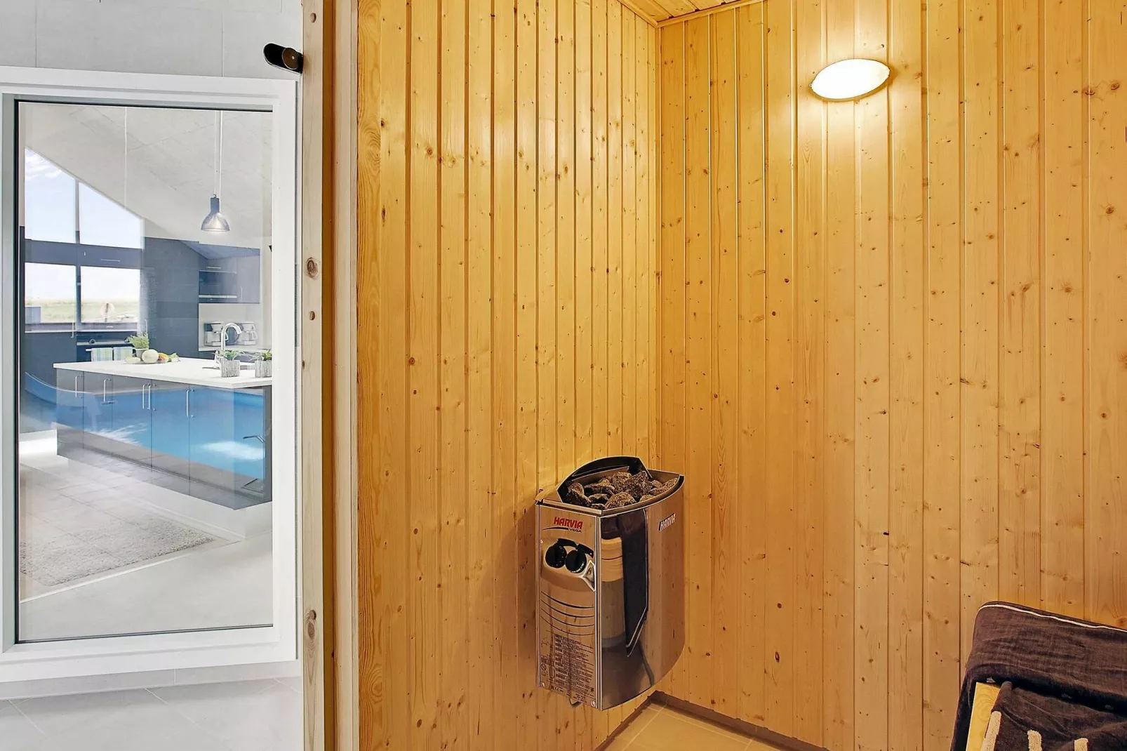 30 persoons vakantie huis in Bogense-Sauna