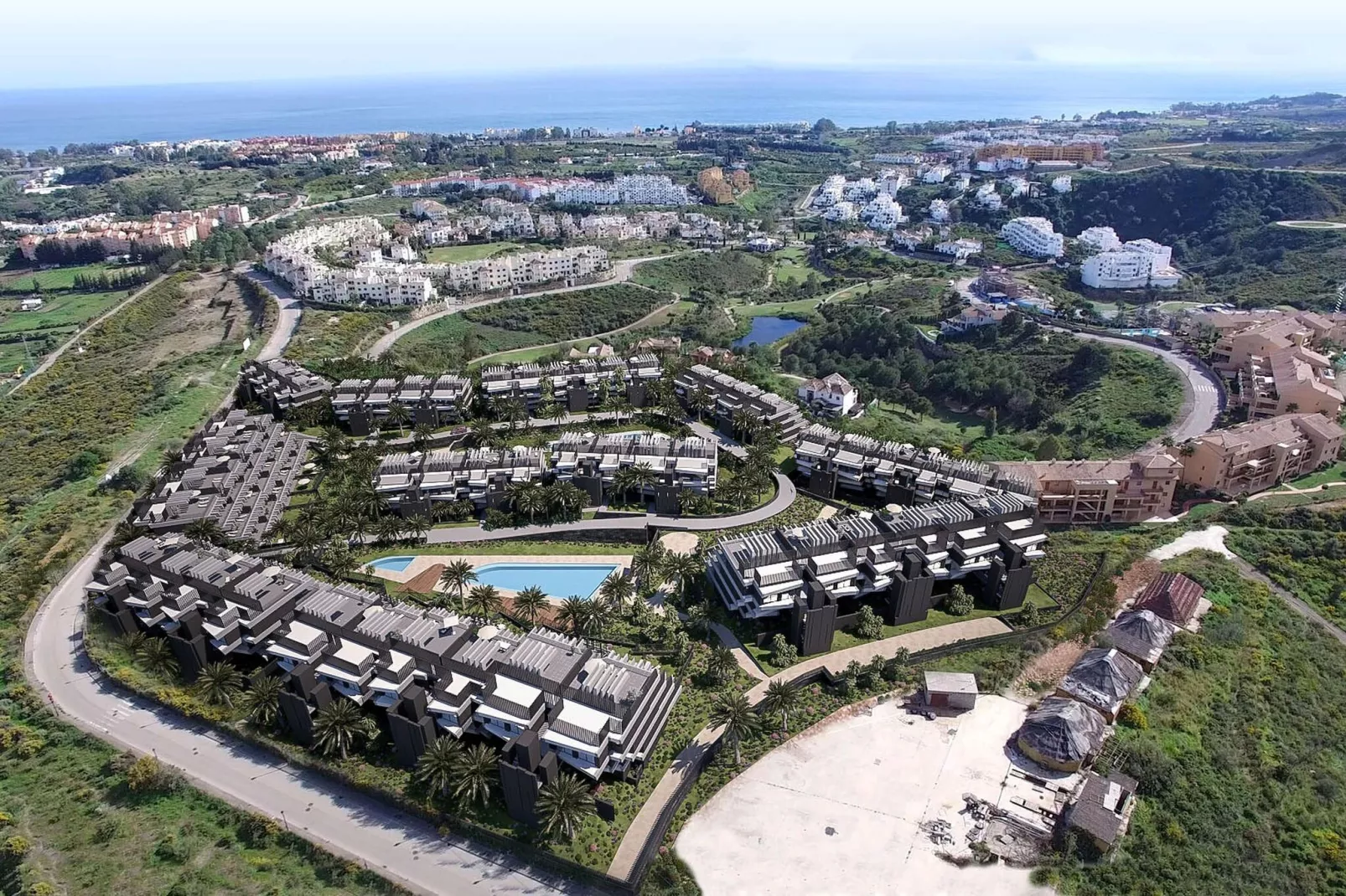 The Golden Oasis - Luxurious 3 Bedroom Penthouse with Gym & Spa facilities-Gebieden zomer 5km