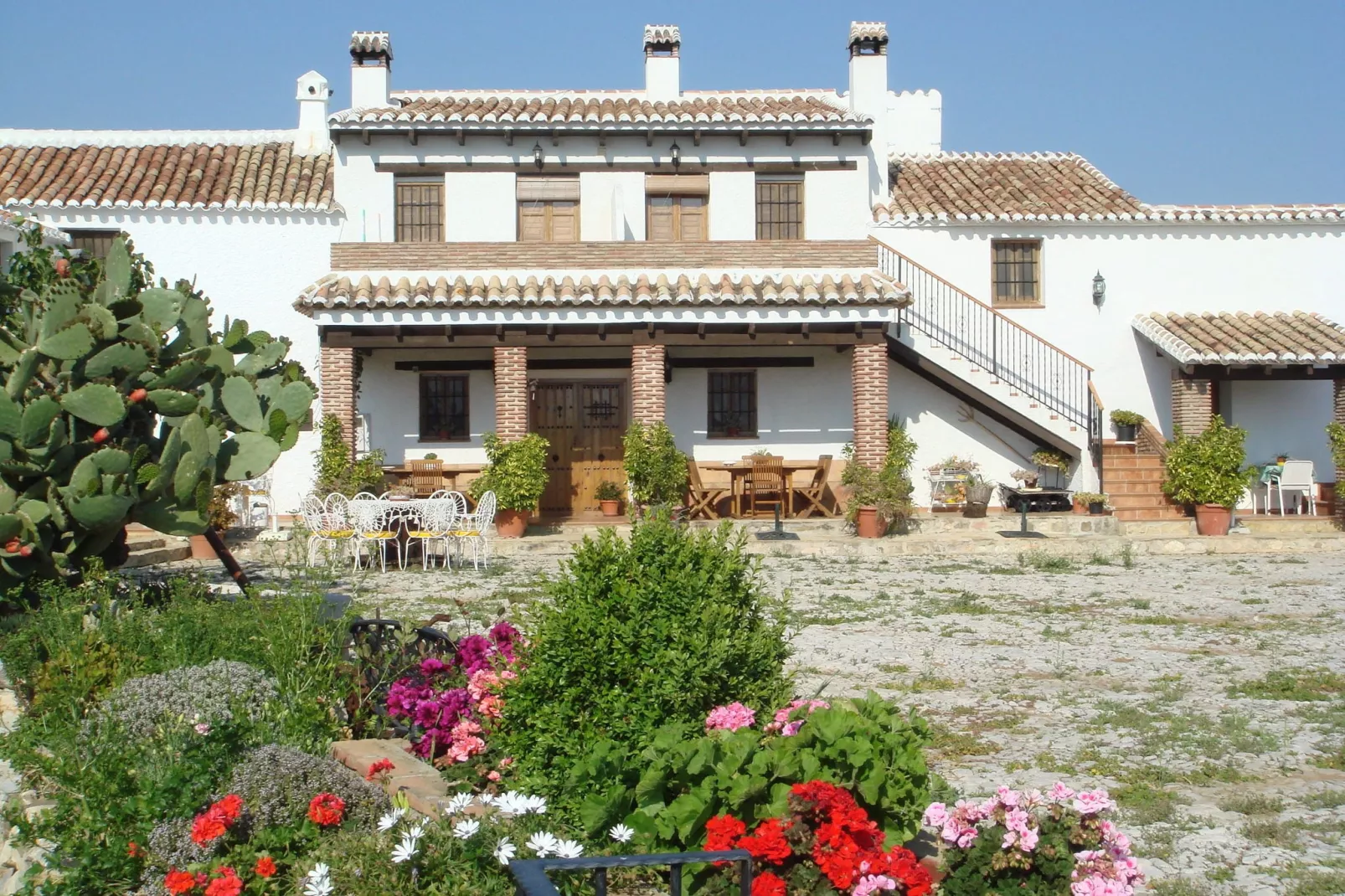 Cortijo las Monjas-Buitenkant zomer