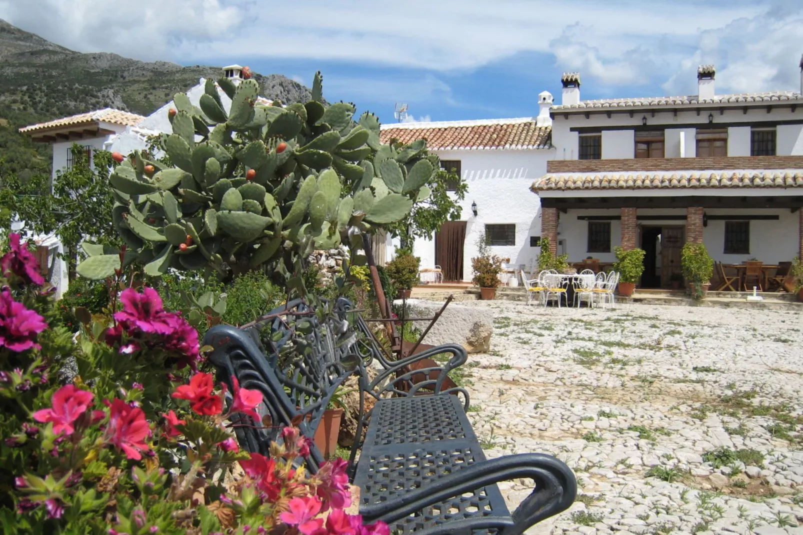 Cortijo las Monjas-Buitenkant zomer