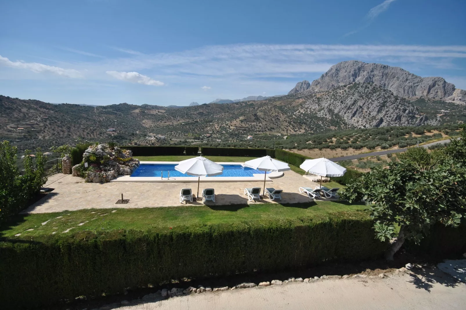 Cortijo las Monjas-Uitzicht zomer