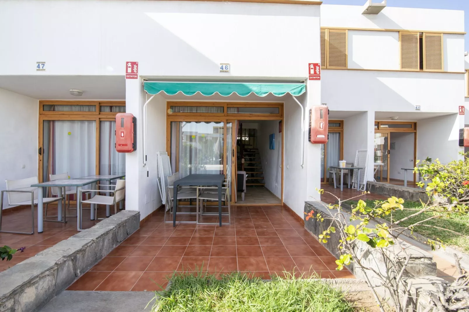 Bungalow Las Brisas-Terrasbalkon