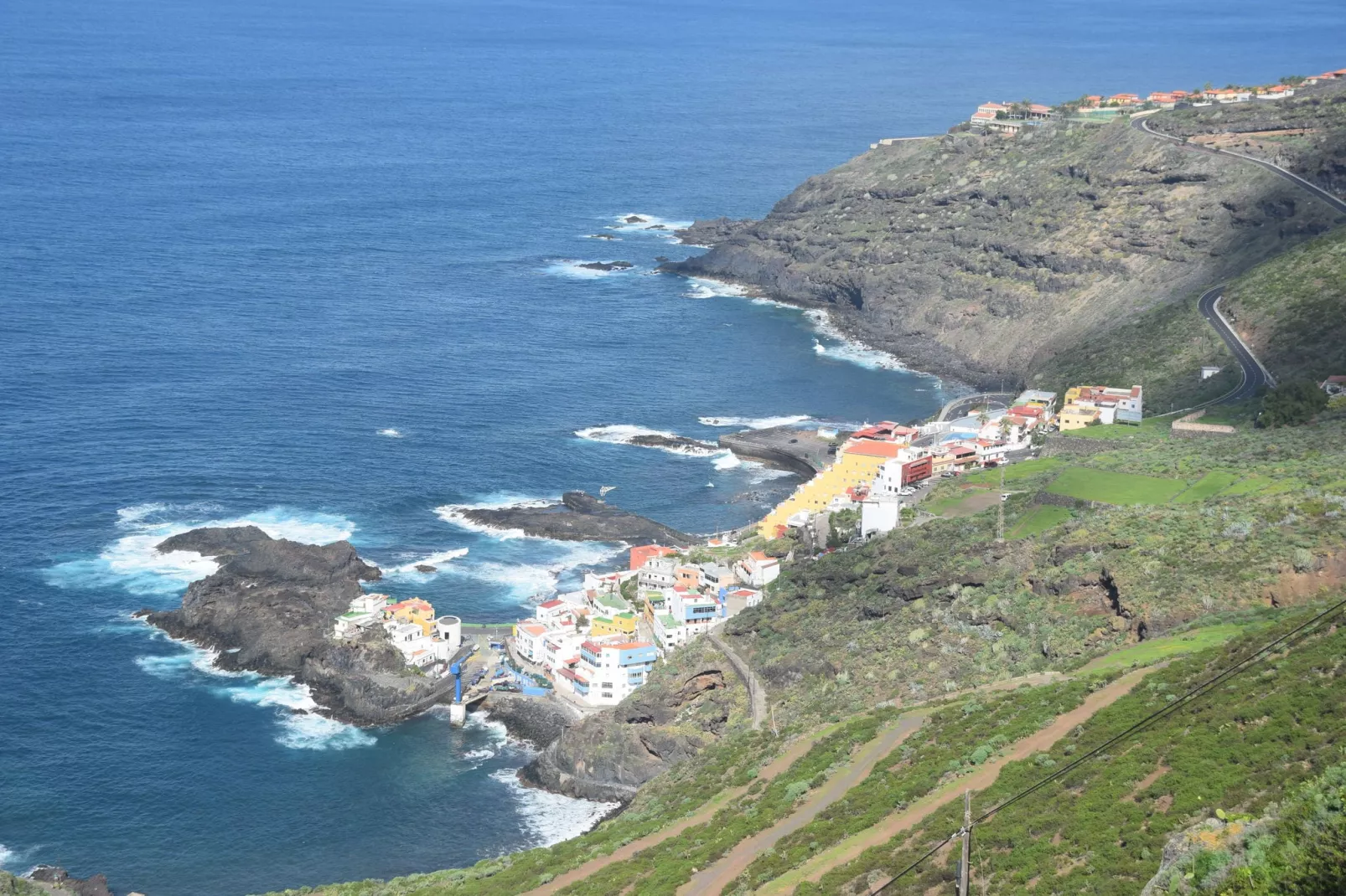 Mesa del Mar-Gebieden zomer 1km