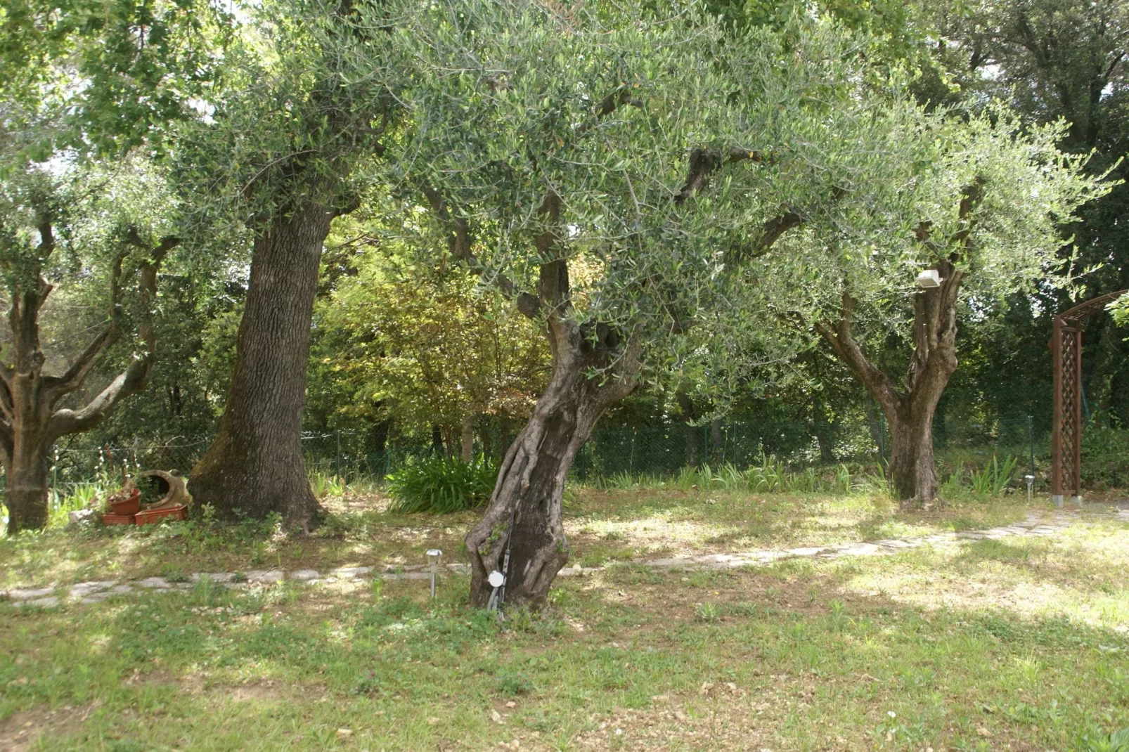 Villa Mouans Sartoux-Tuinen zomer