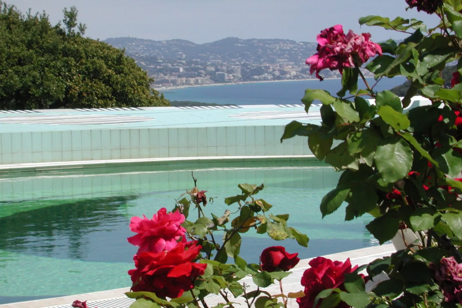 Villa Mandelieu la Napoule-Uitzicht zomer