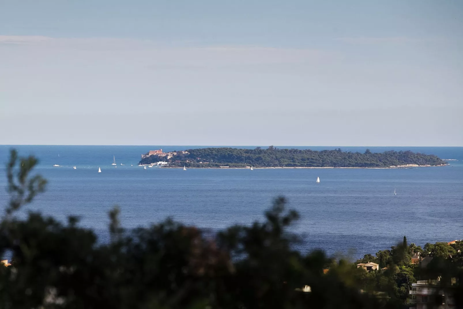 Villa Mandelieu la Napoule-Uitzicht zomer