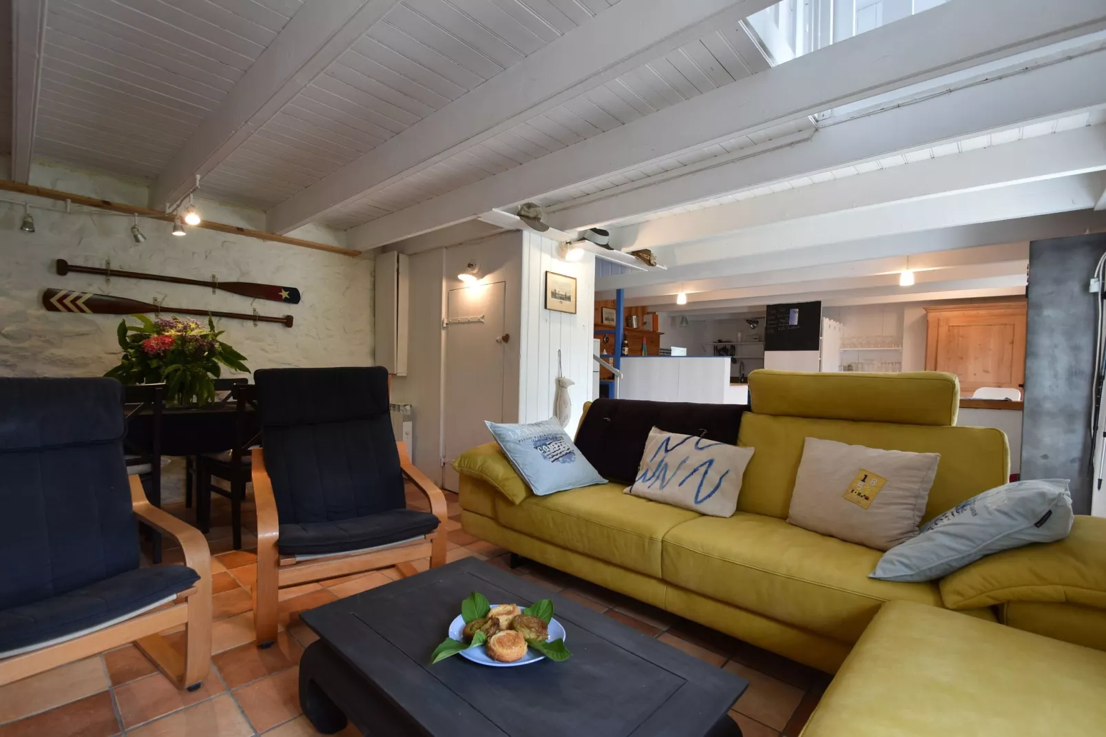 Ty Baie 4-6 personnes-Woonkamer