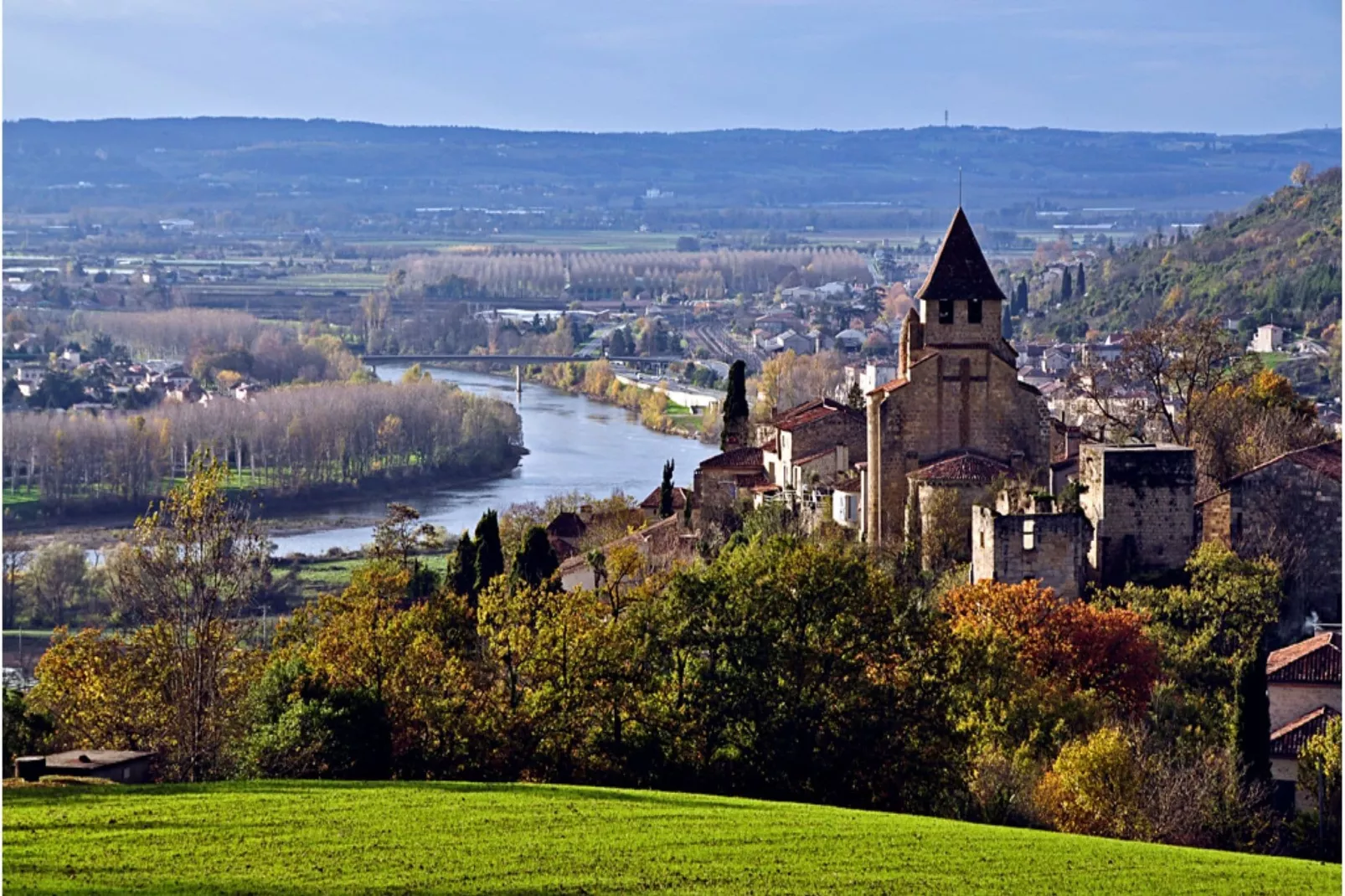 Château la Colombie-Gebieden zomer 5km