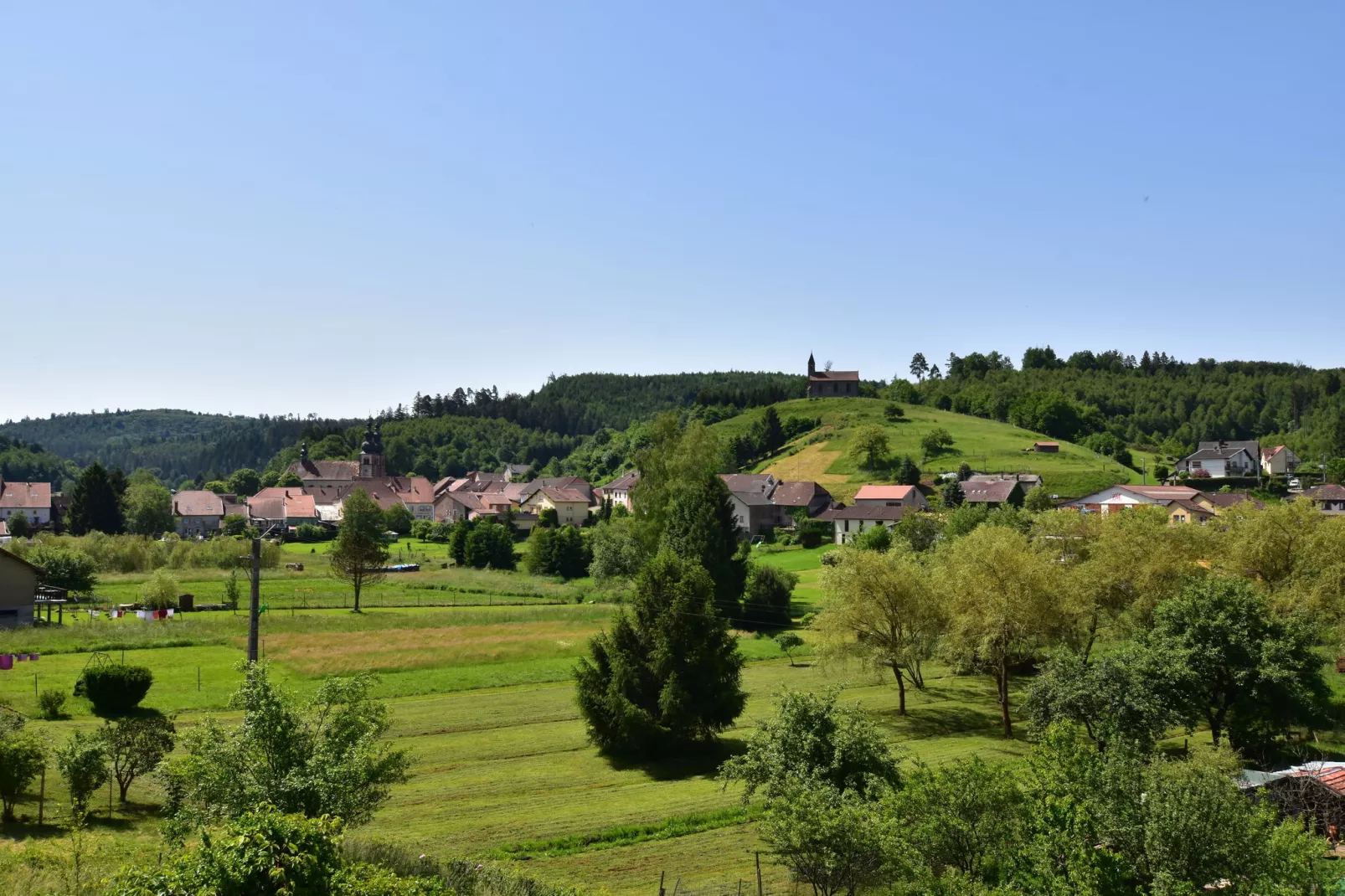 Gîte la Verrerie-Gebieden zomer 1km