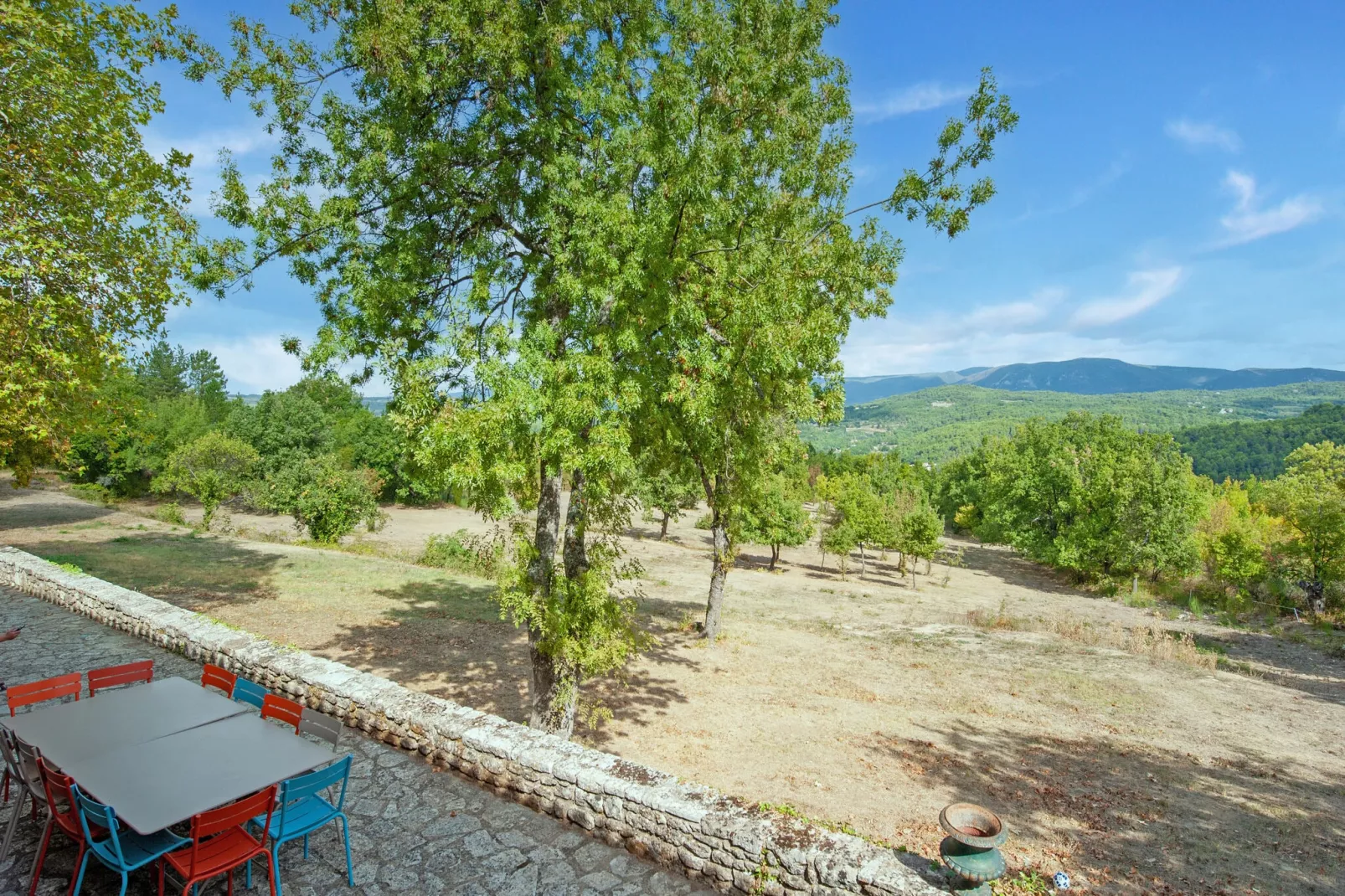 Luberon-Uitzicht zomer