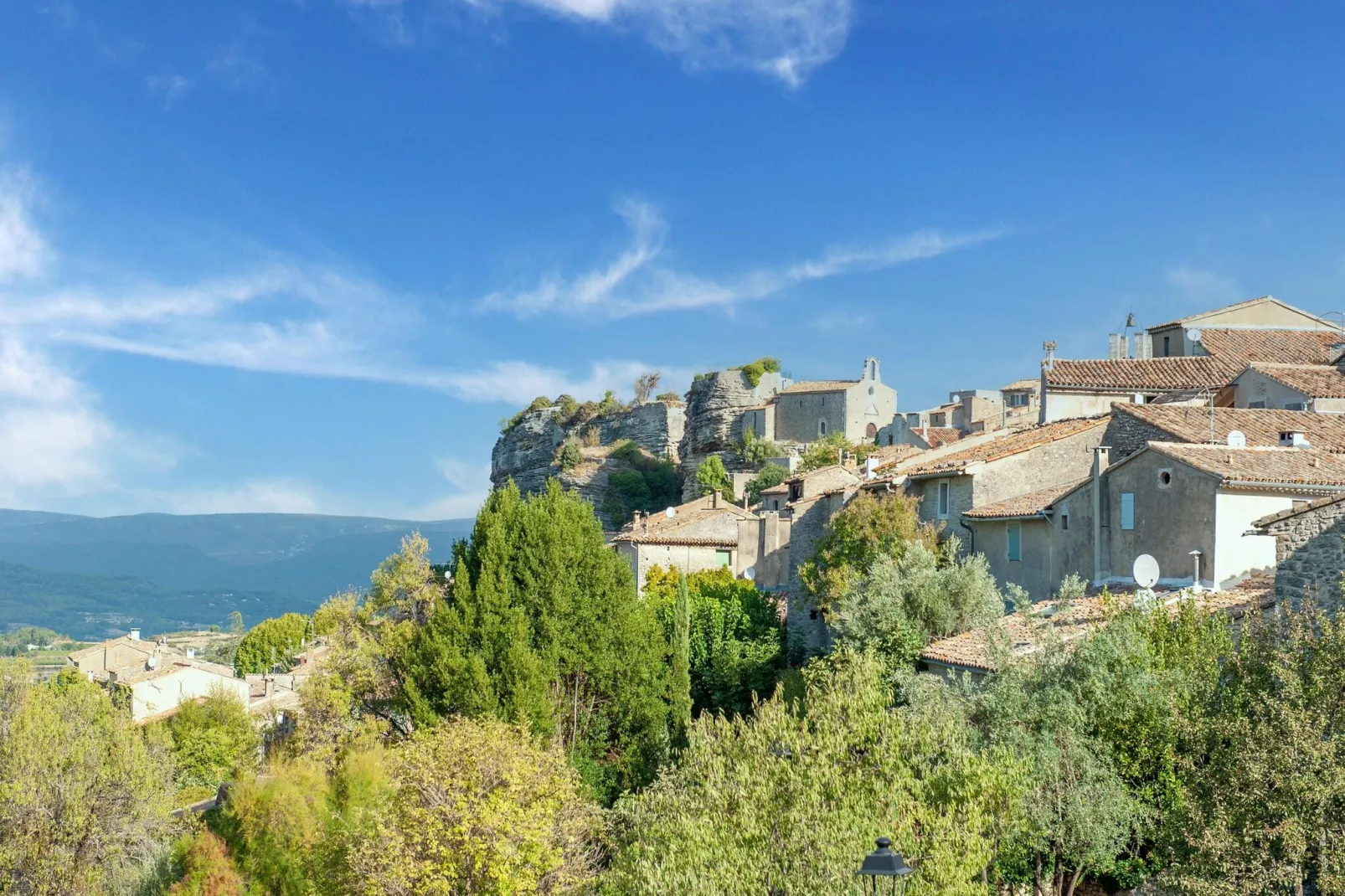 Luberon-Gebieden zomer 5km