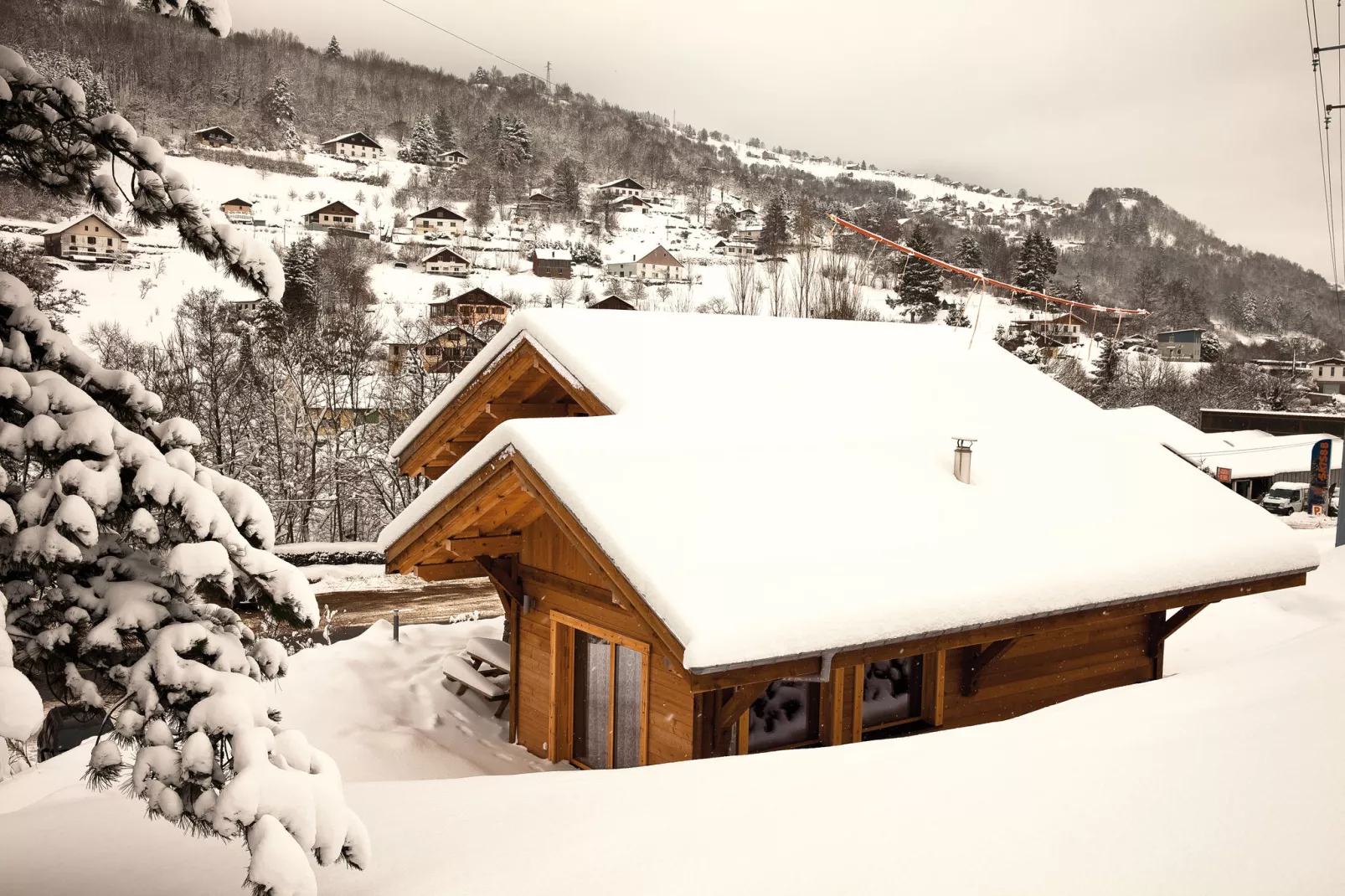 Chalet Chatelminés-Exterieur winter