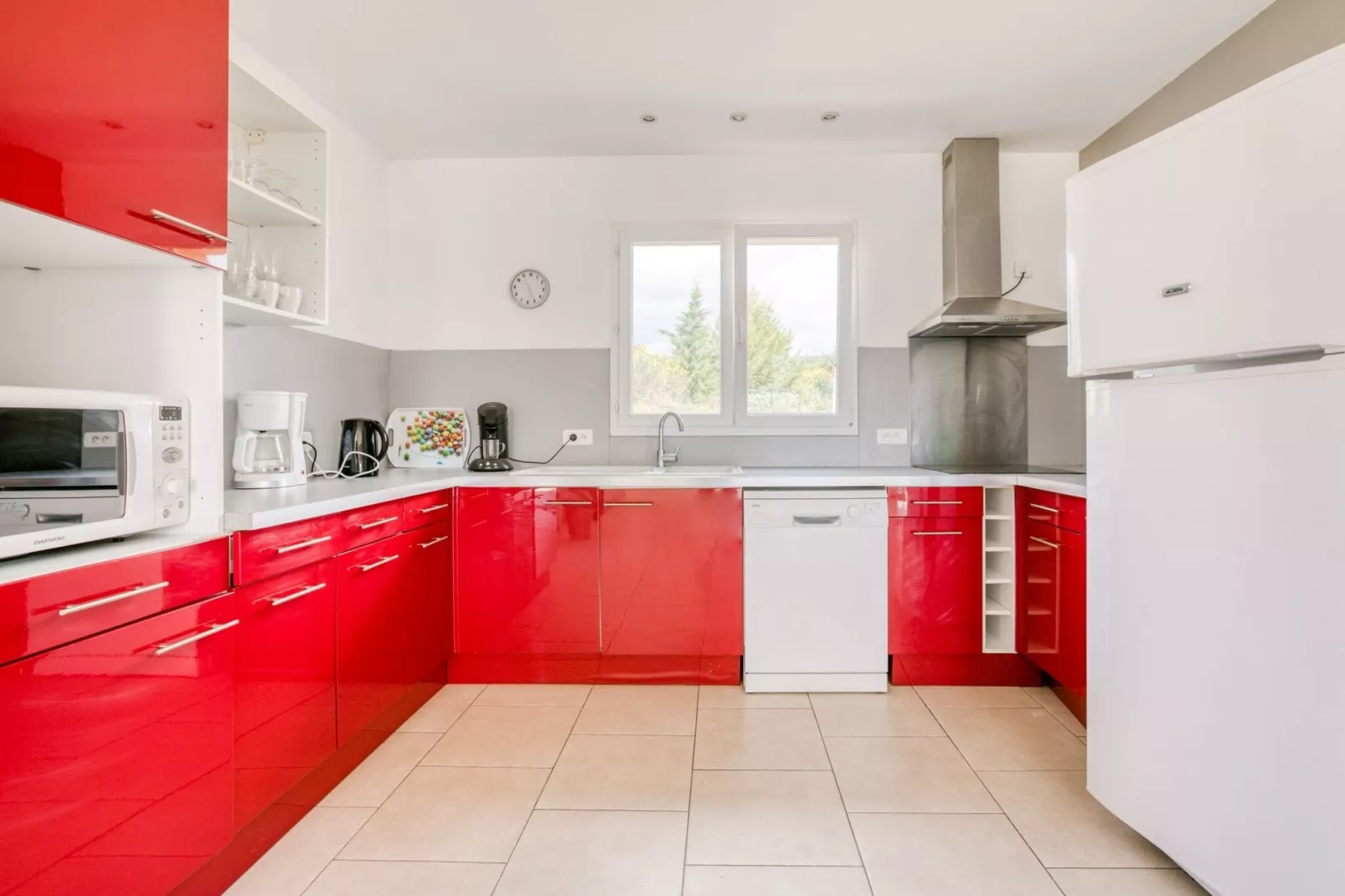 Villa Piscine As Mourels-Keuken