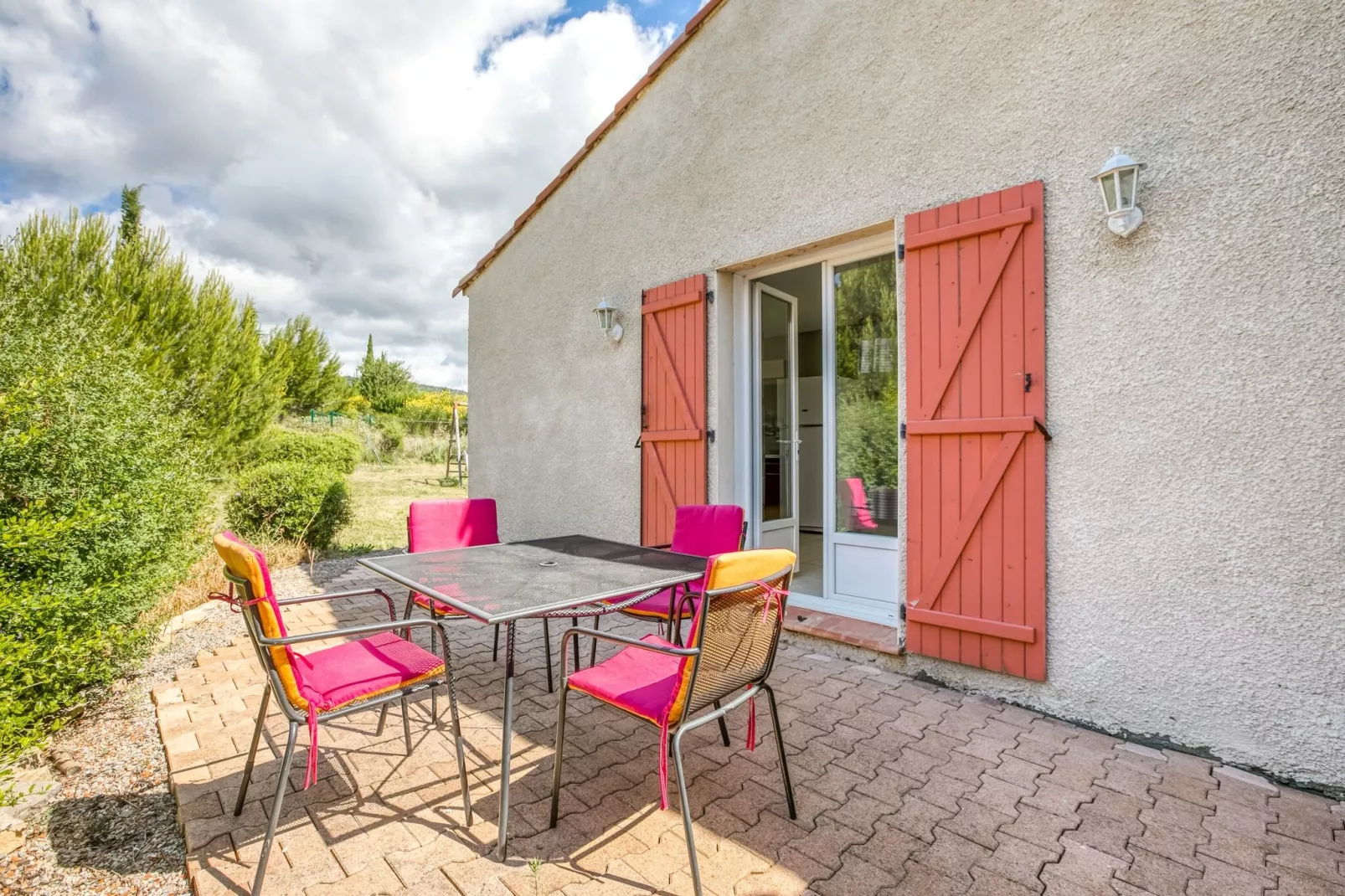 Villa Piscine As Mourels-Terrasbalkon