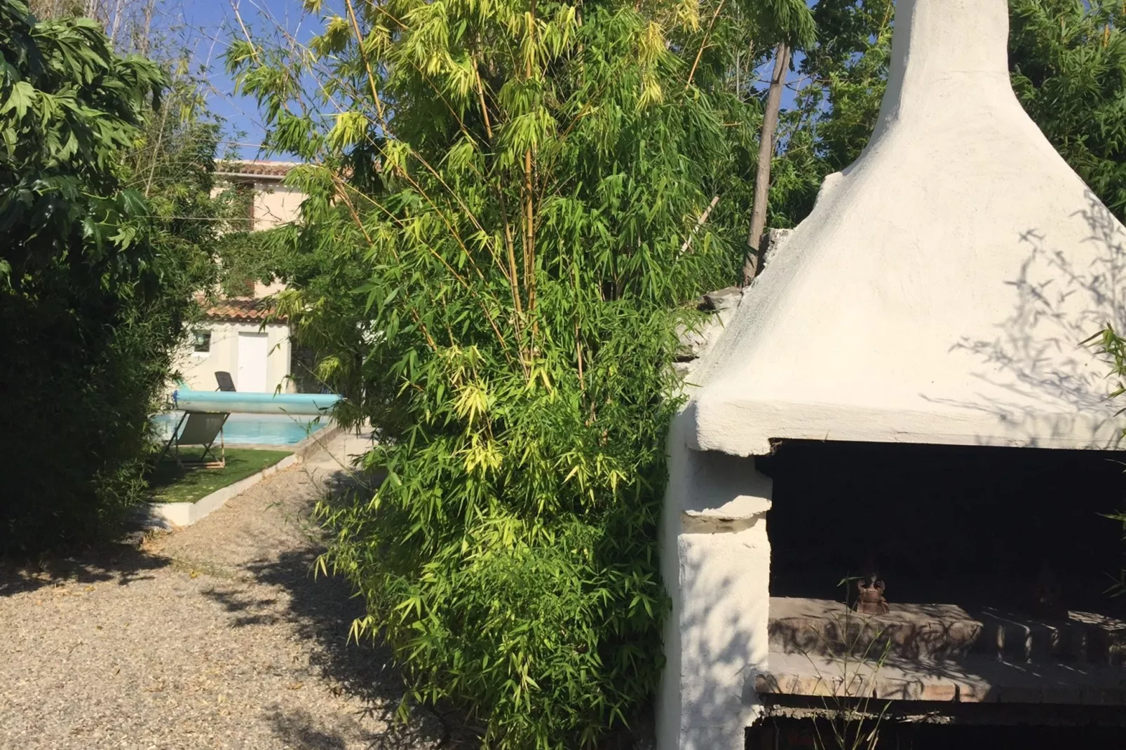 Villa Vignes et Bambous-Tuinen zomer