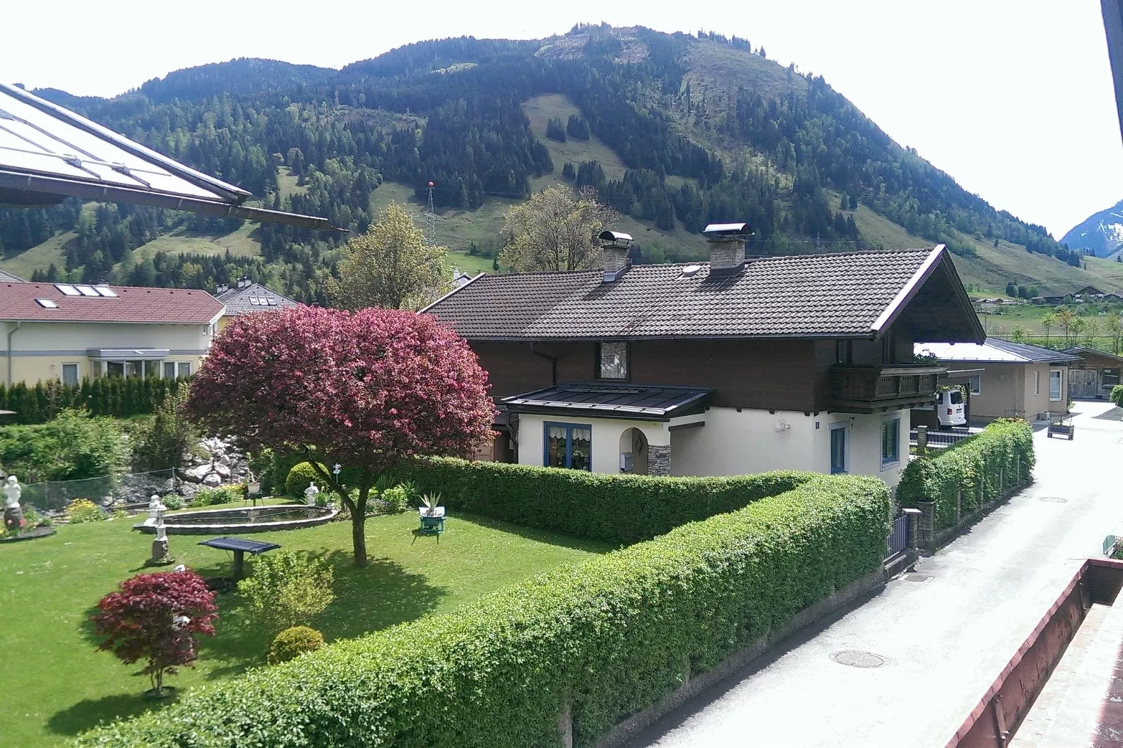 Chalet Cervus Zell am See-Uitzicht zomer