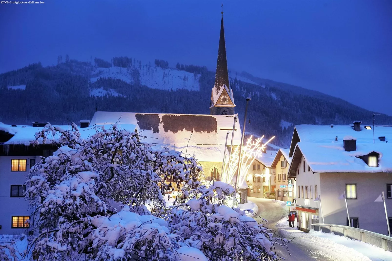 Chalet Cervus Zell am See-Gebied winter 1km