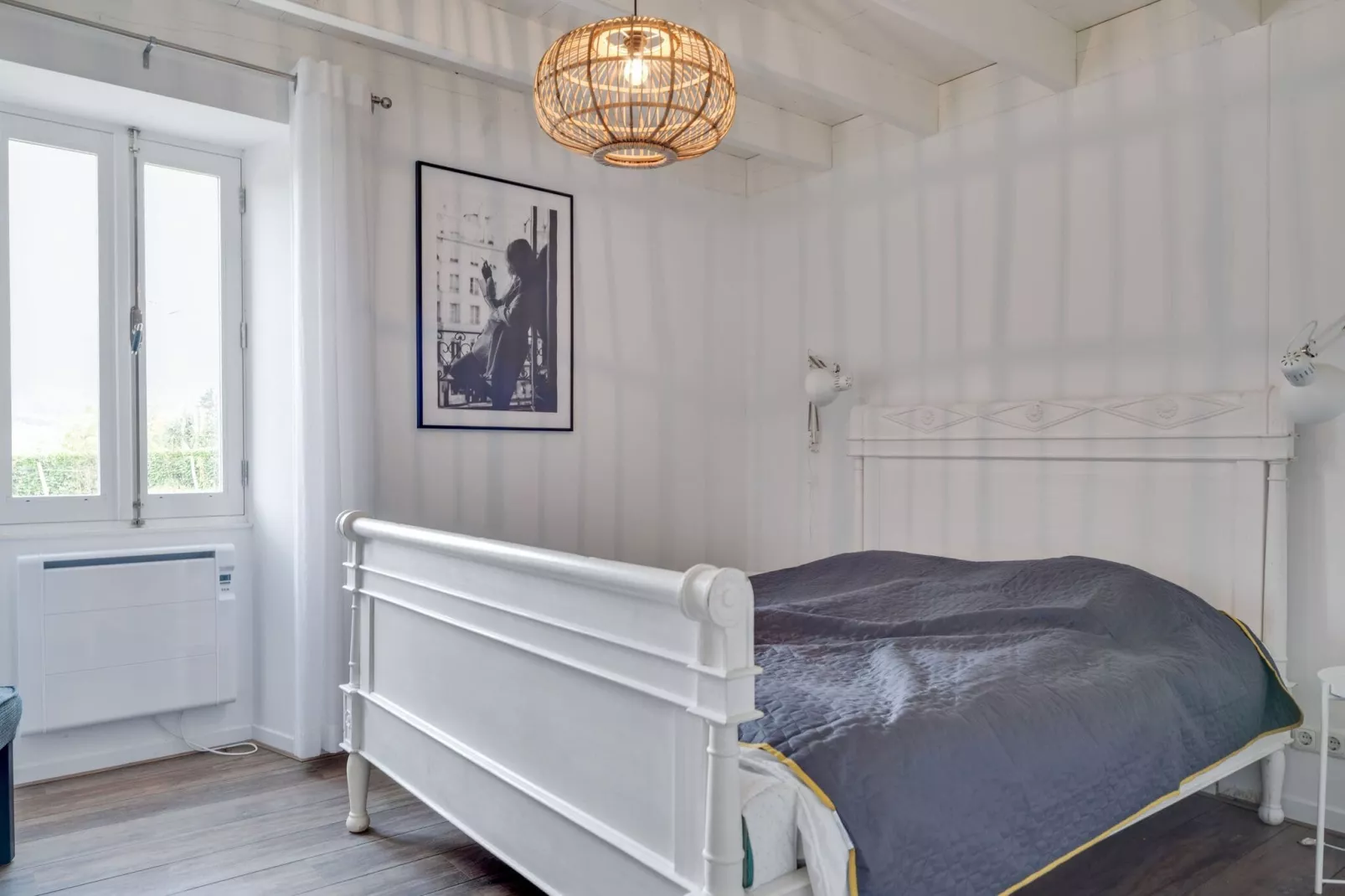 Sfeervol vakantiehuis in Rouzède met een prive zwembad (verwarmd)-Slaapkamer