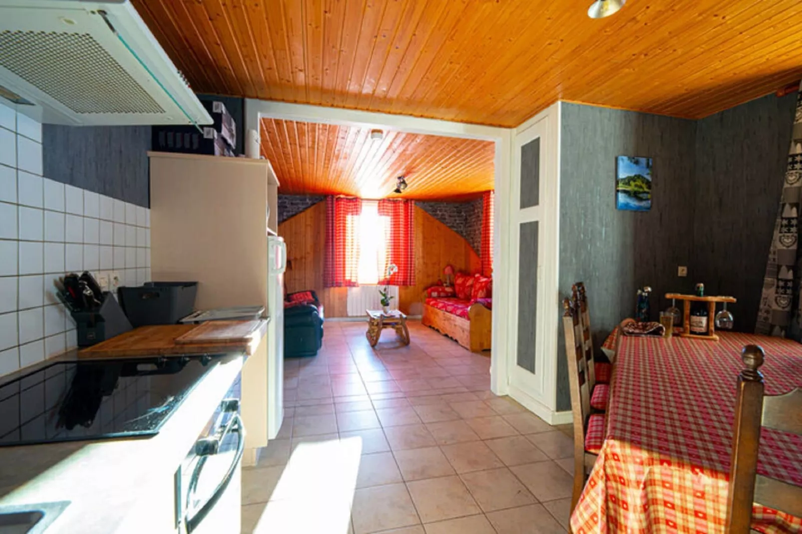 APPARTEMENT VOLVERT - LA GENTIANE-Keuken